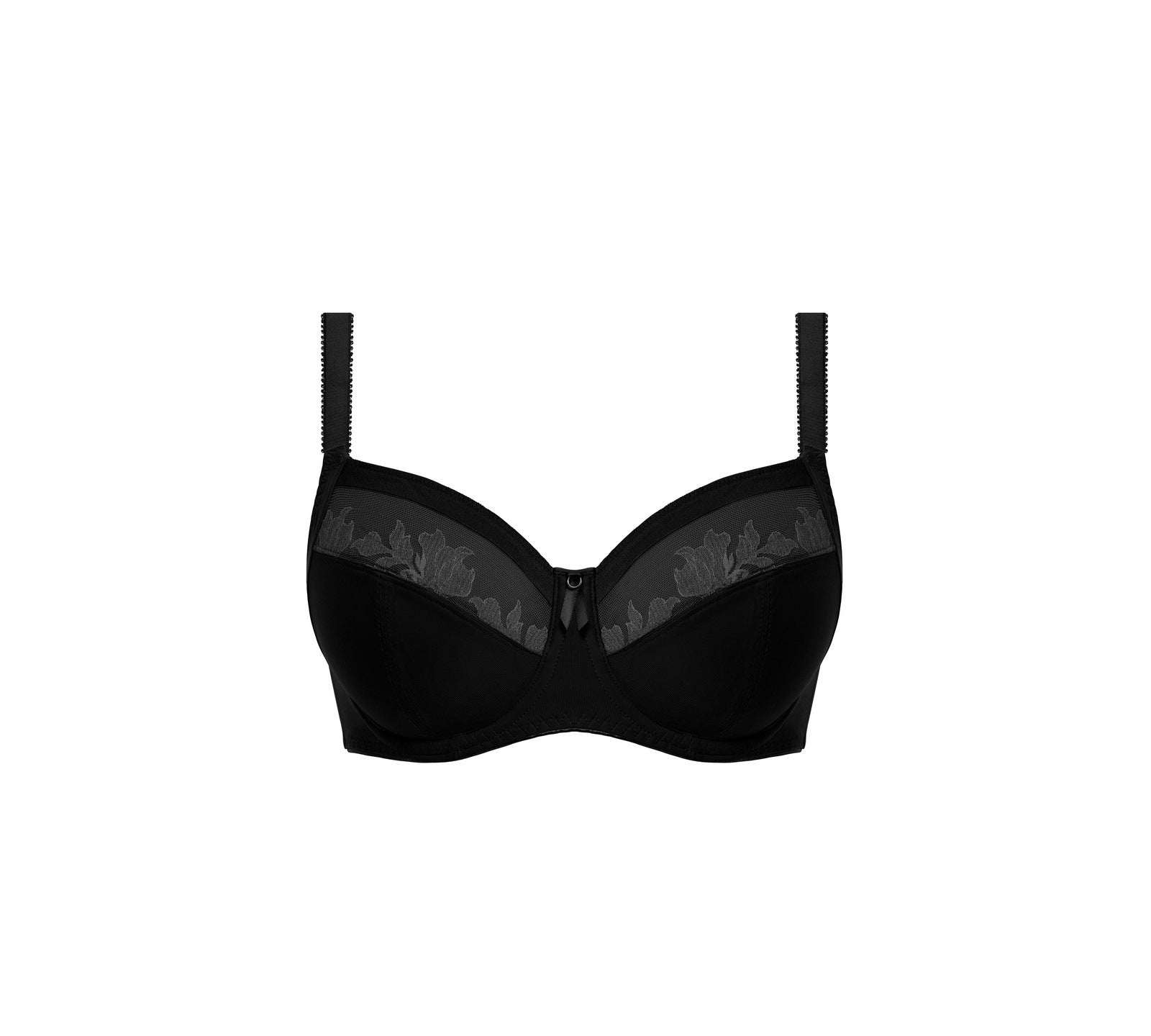 Fantasie Illusion Underwire Side Support Bra - Black 1 Shaws Department Stores