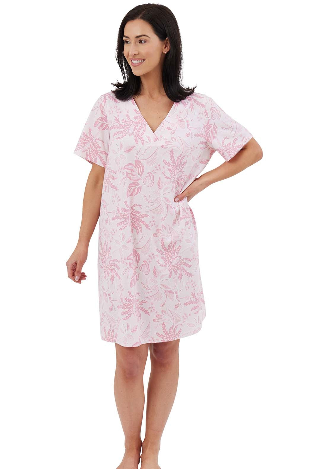 Indigo Sky Lucia Nightshirt - Blue 6 Shaws Department Stores
