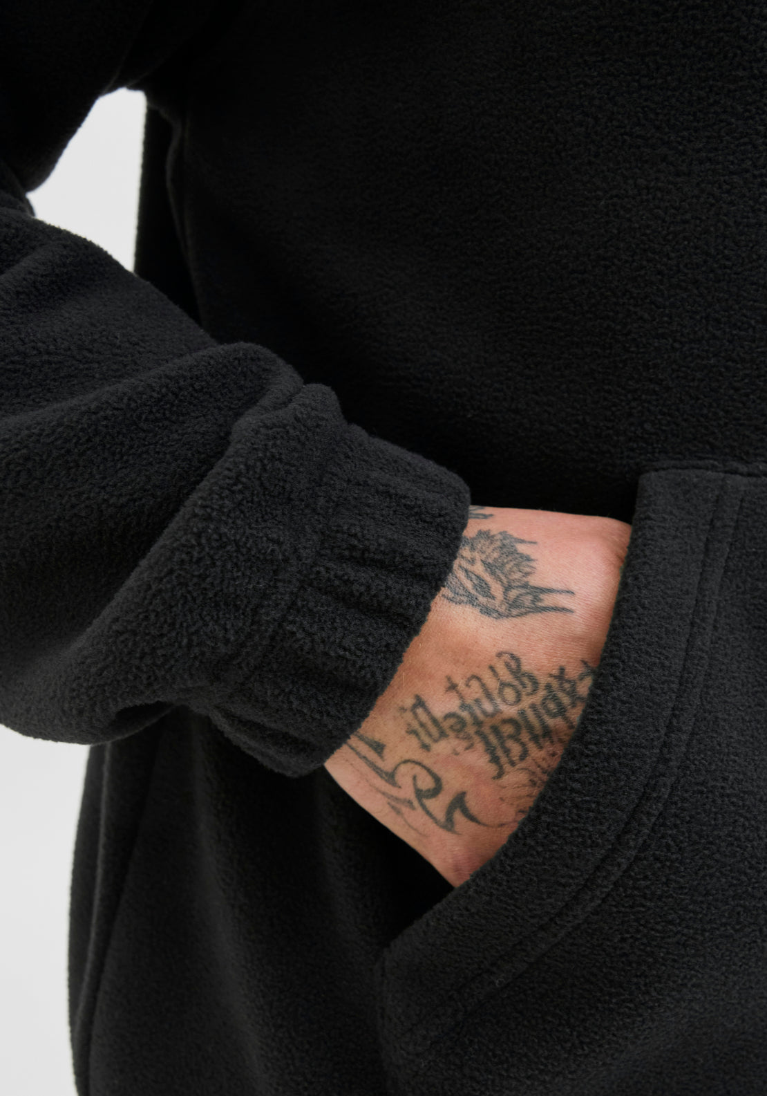 Soho Half Zip Fleece - Black