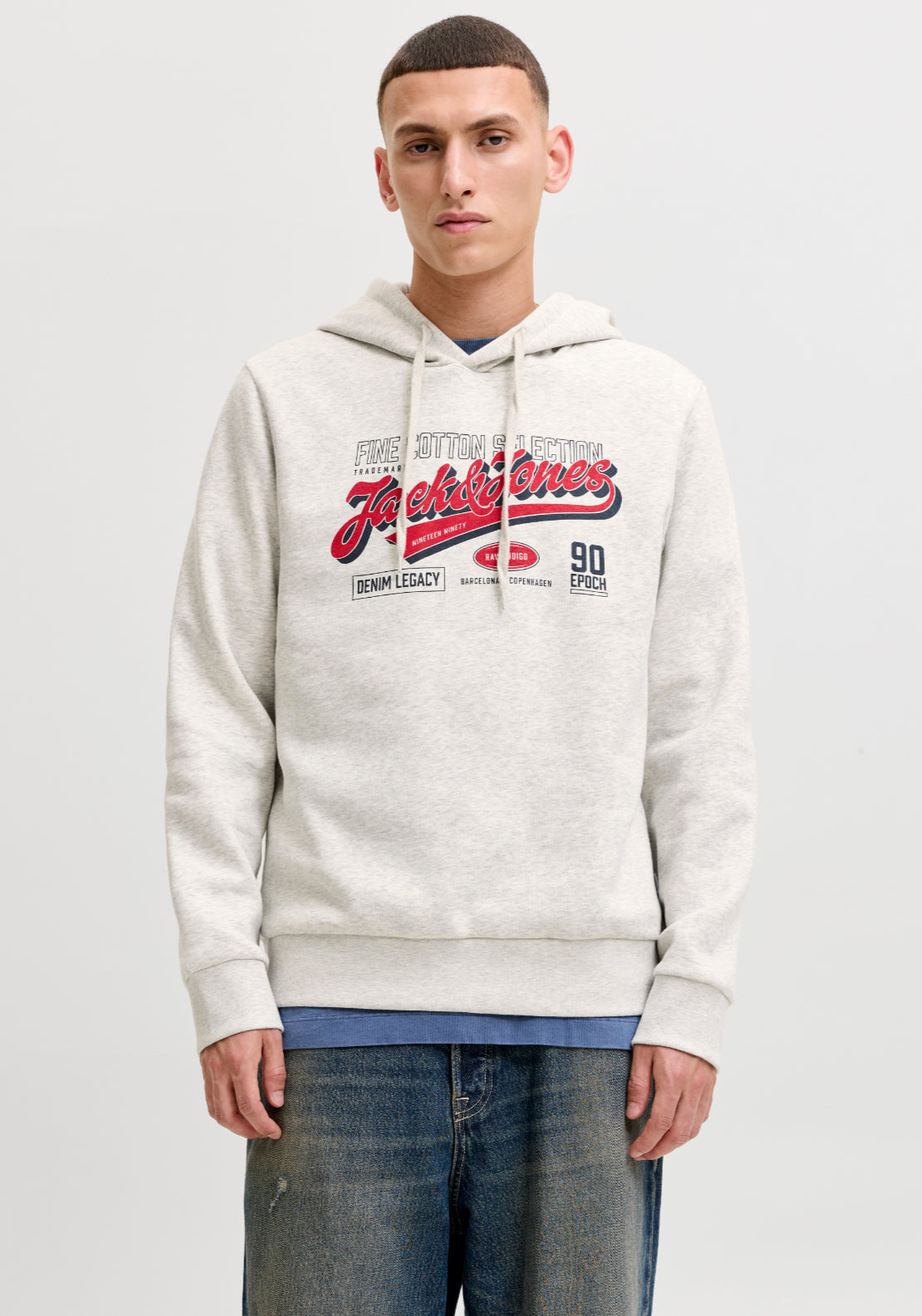 Logo Sweat Hoodie - Grey