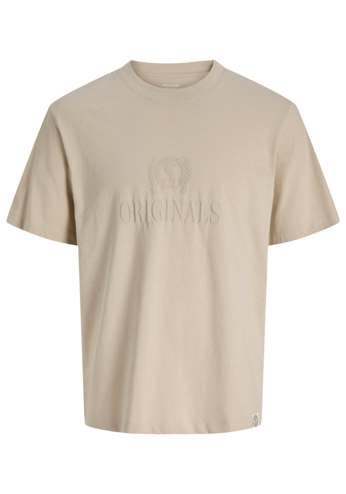 Frederiksberg Monogram Tee - Feather Gray
