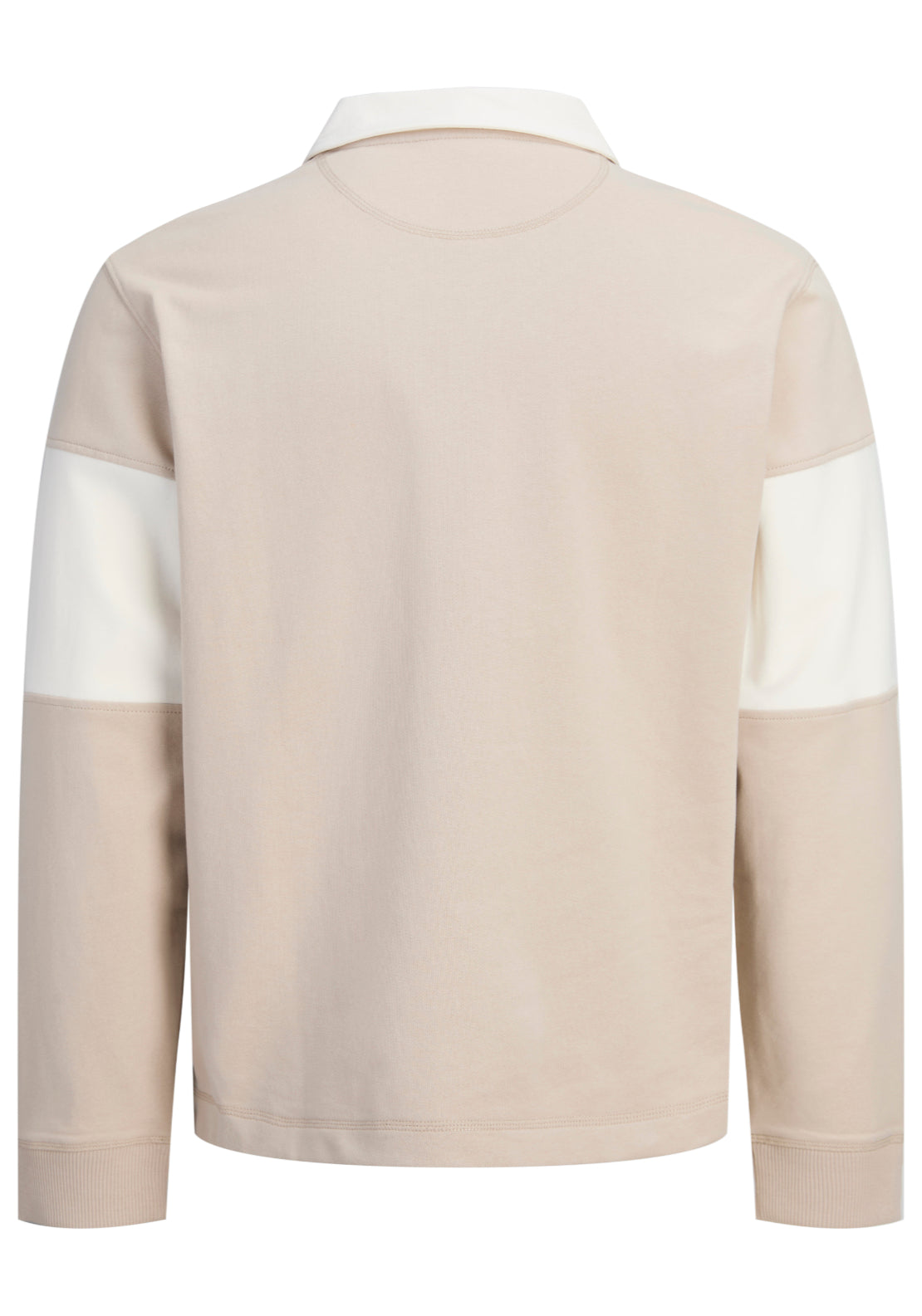 Jack & Jones Frederiksberg Sweat Polo - Feather Gray 4 Shaws Department Stores