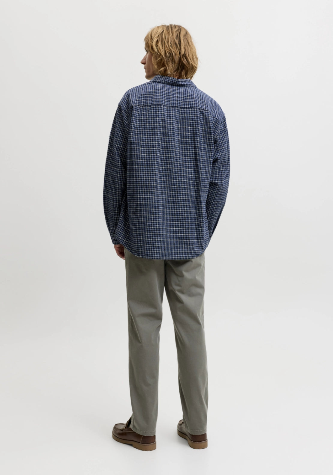 Jack & Jones Regular Fit Timeless Chinos - Muted Basil 3 Shaws Department Stores