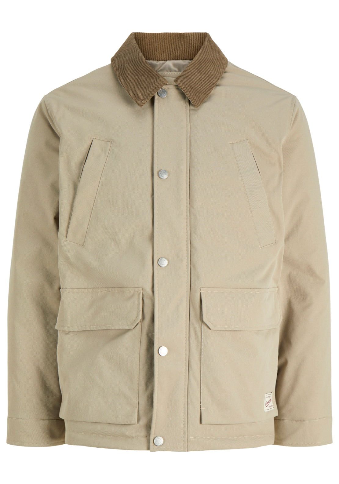 Jack & Jones Norrebro Padded Barn Jacket - Crockery 1 Shaws Department Stores