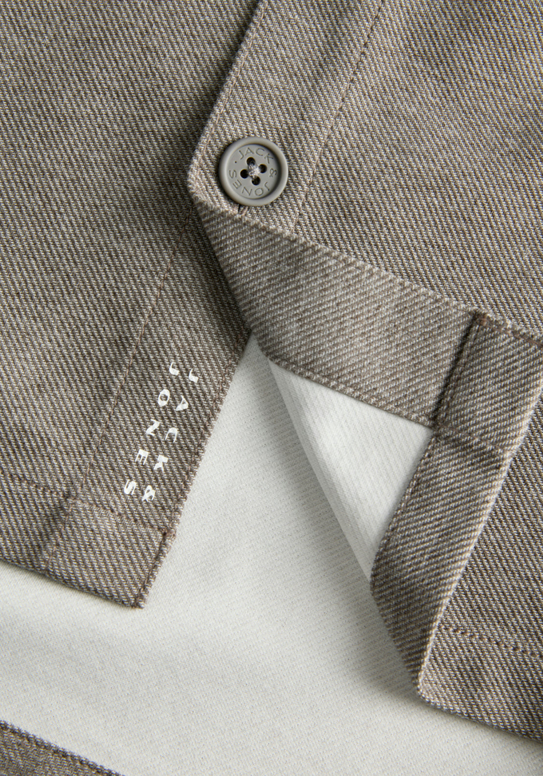 Fusion William Melange Overshirt - Falcon Melange