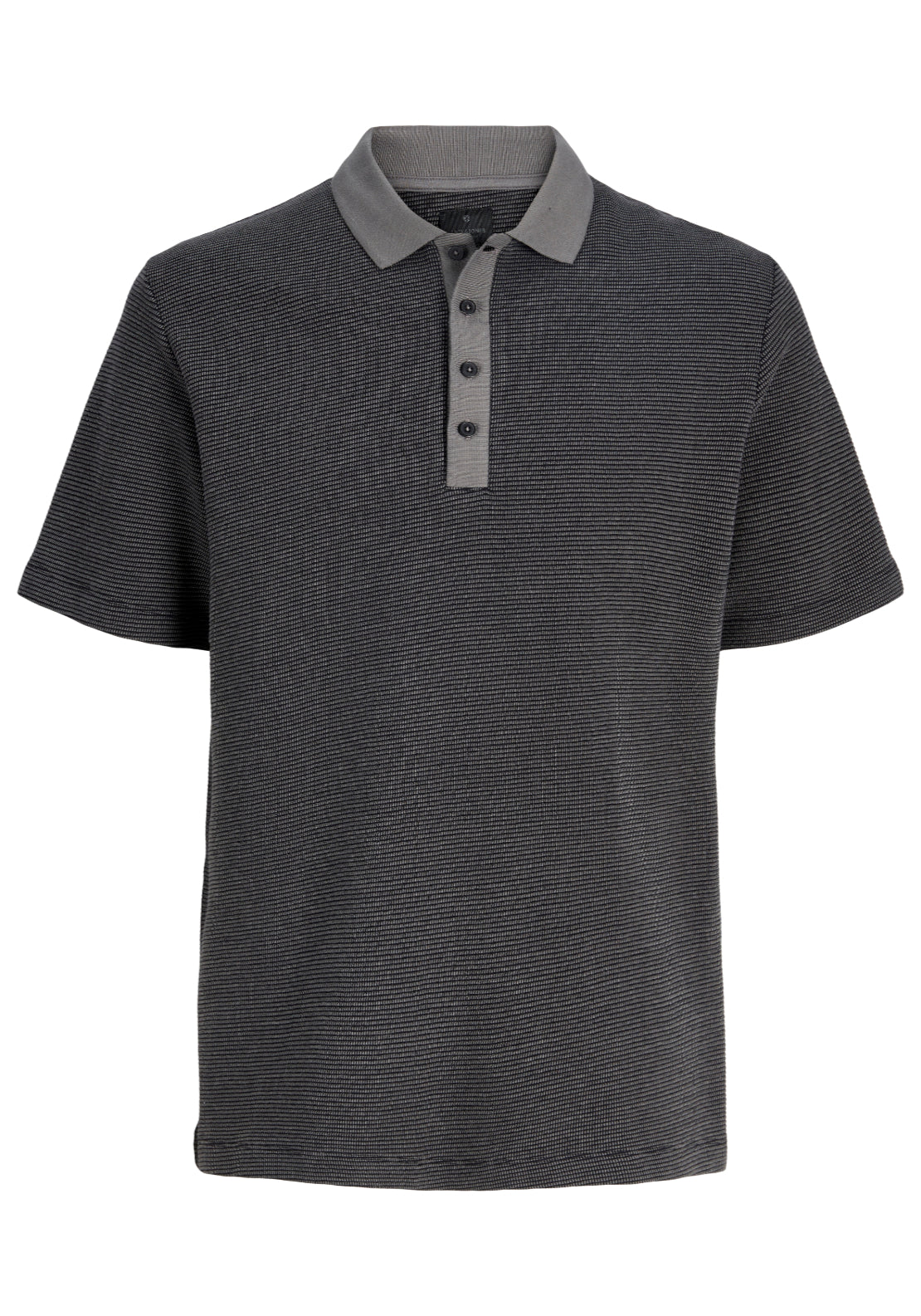 Theo Short Sleeve Polo - Black
