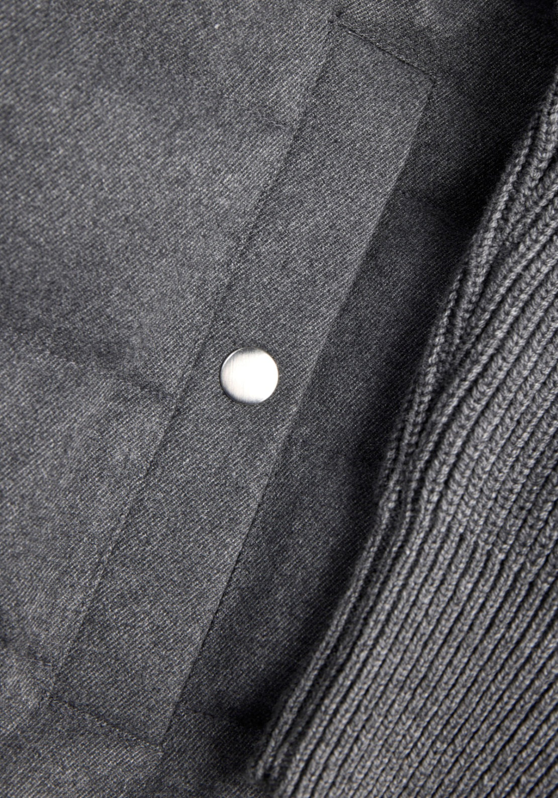 Jack & Jones Vance Hybrid Jacket - Grey 3 Shaws Department Stores
