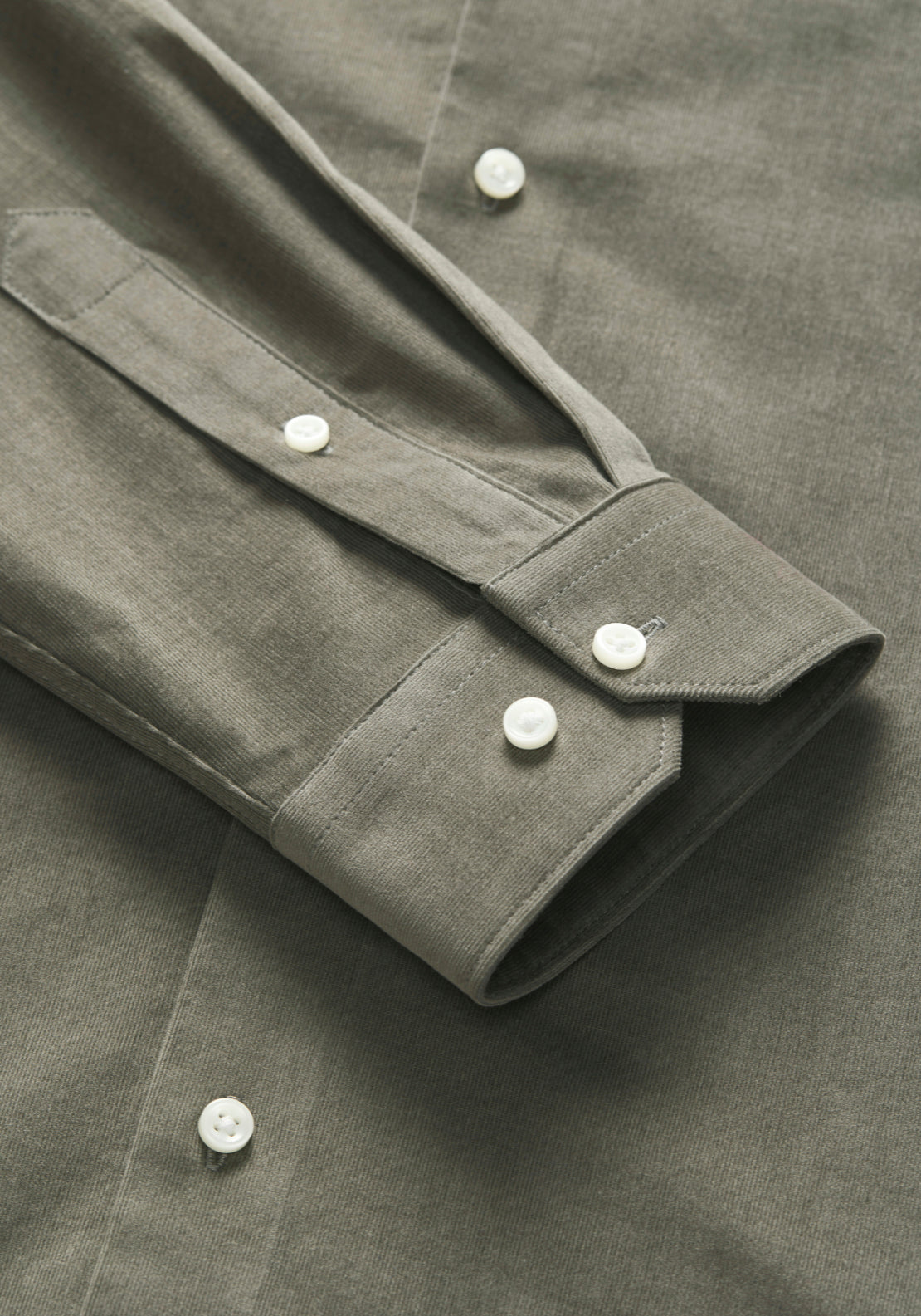 Parker Corduroy Shirt - Smokey Olive