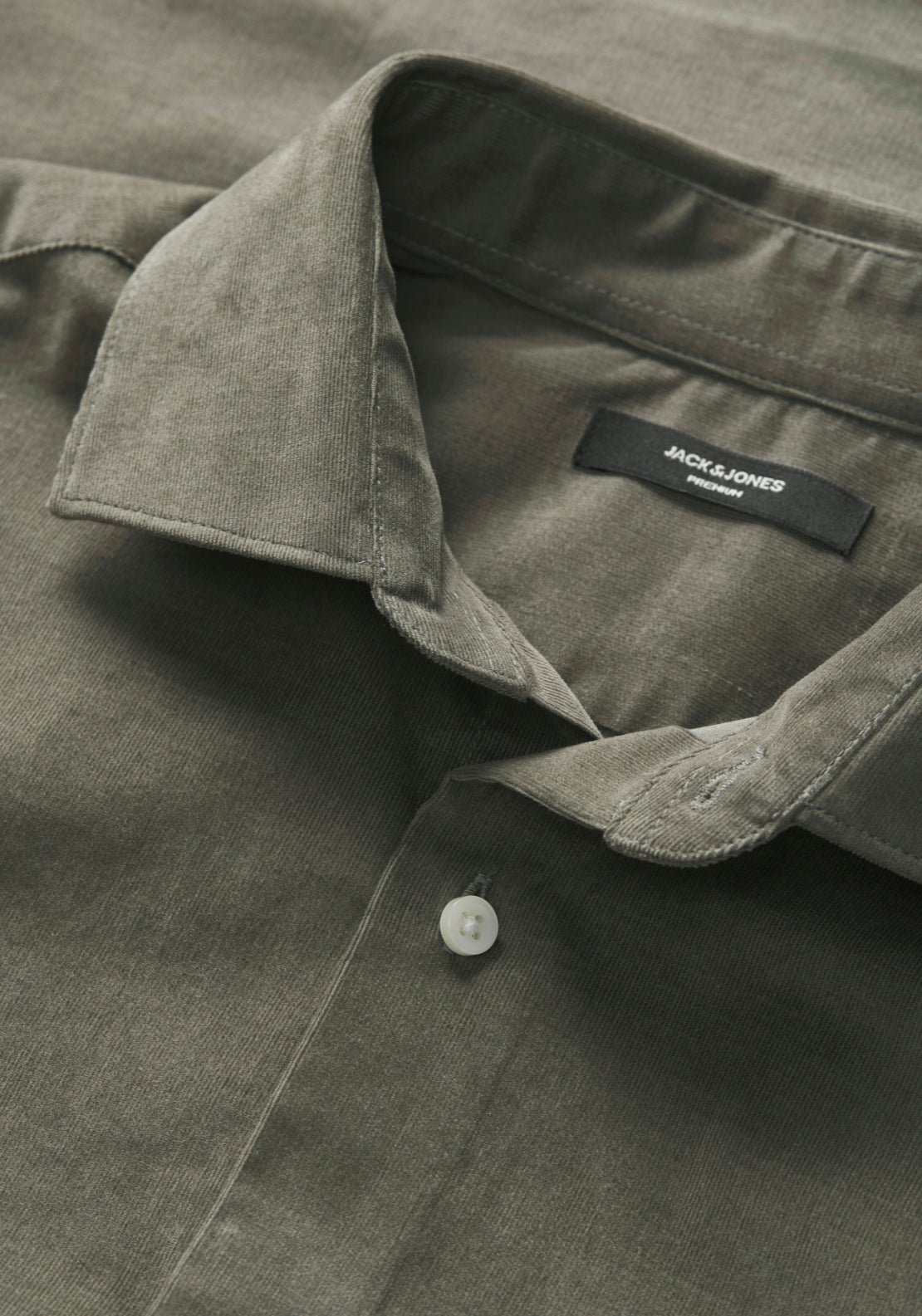 Parker Corduroy Shirt - Smokey Olive