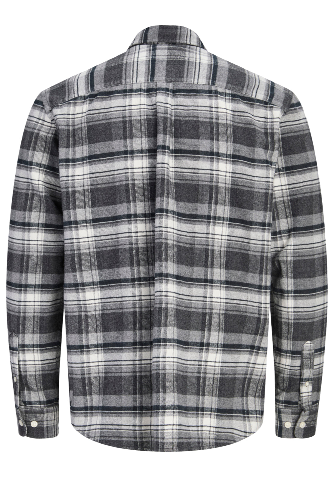 Stanley Flannel Shirt - Charcoal Gray