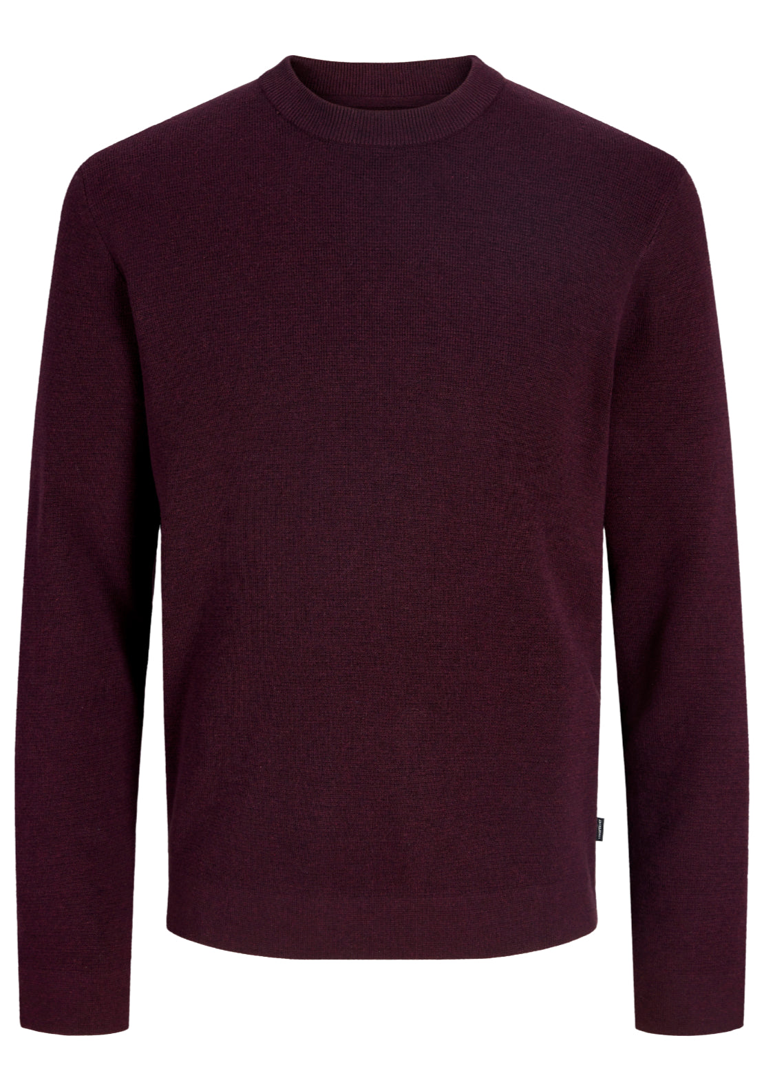 Milano Stitch Knit Crew - Bitter Choc Melange