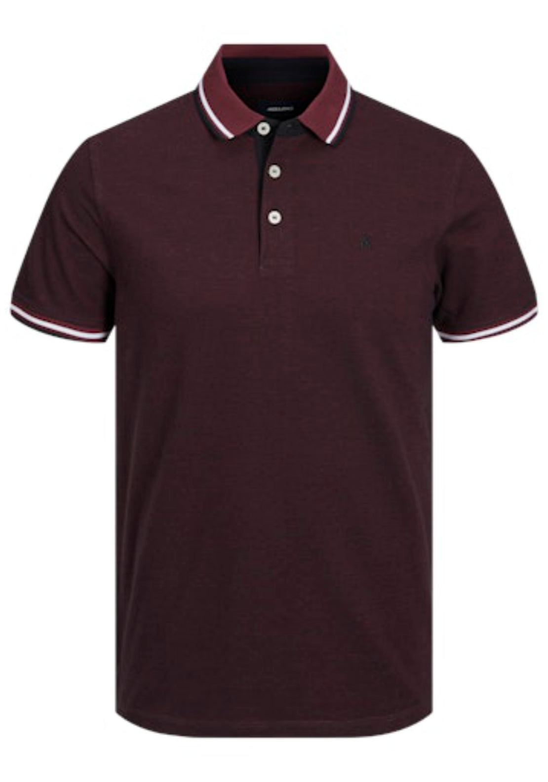 Jack & Jones Essential Short Sleeve Polo Shirt - Port Royale 6 Shaws Department Stores