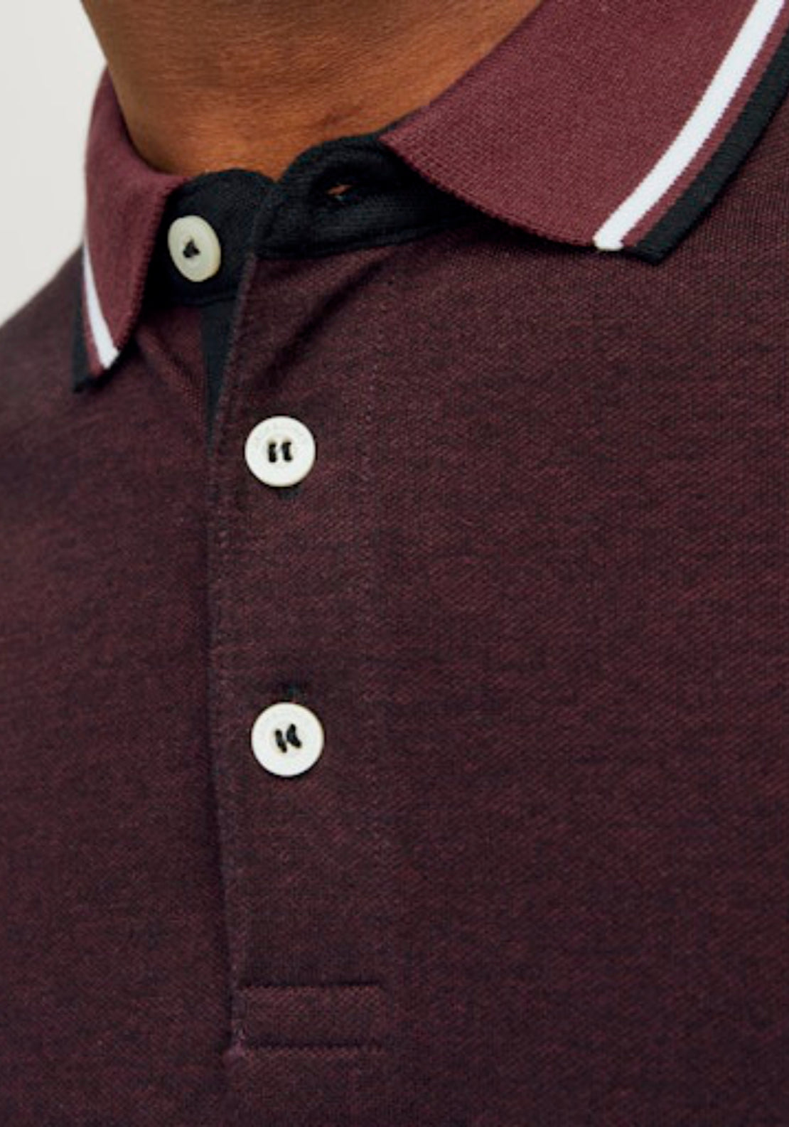 Jack & Jones Essential Short Sleeve Polo Shirt - Port Royale 3 Shaws Department Stores