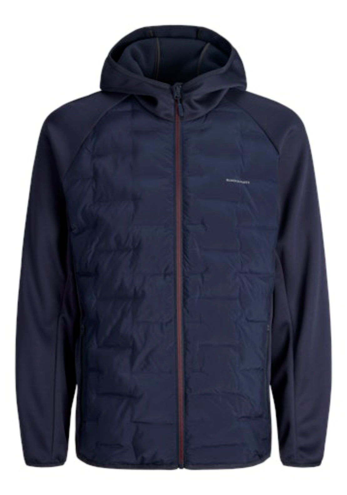 Jack & Jones Hybrid Style Jacket - Blue 7 Shaws Department Stores