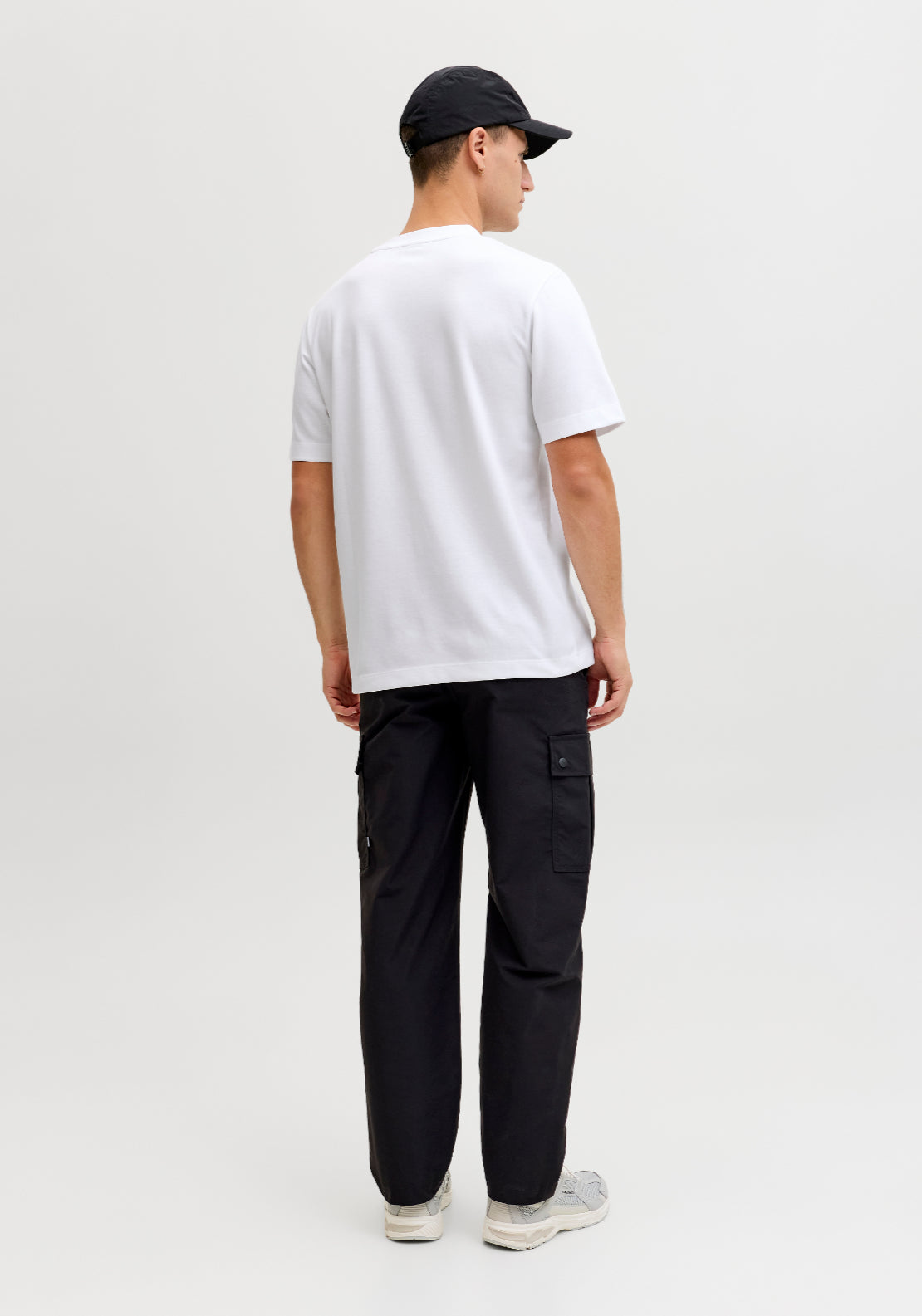 Jack & Jones Short Sleeve T-Shirt - White 2 Shaws Department Stores