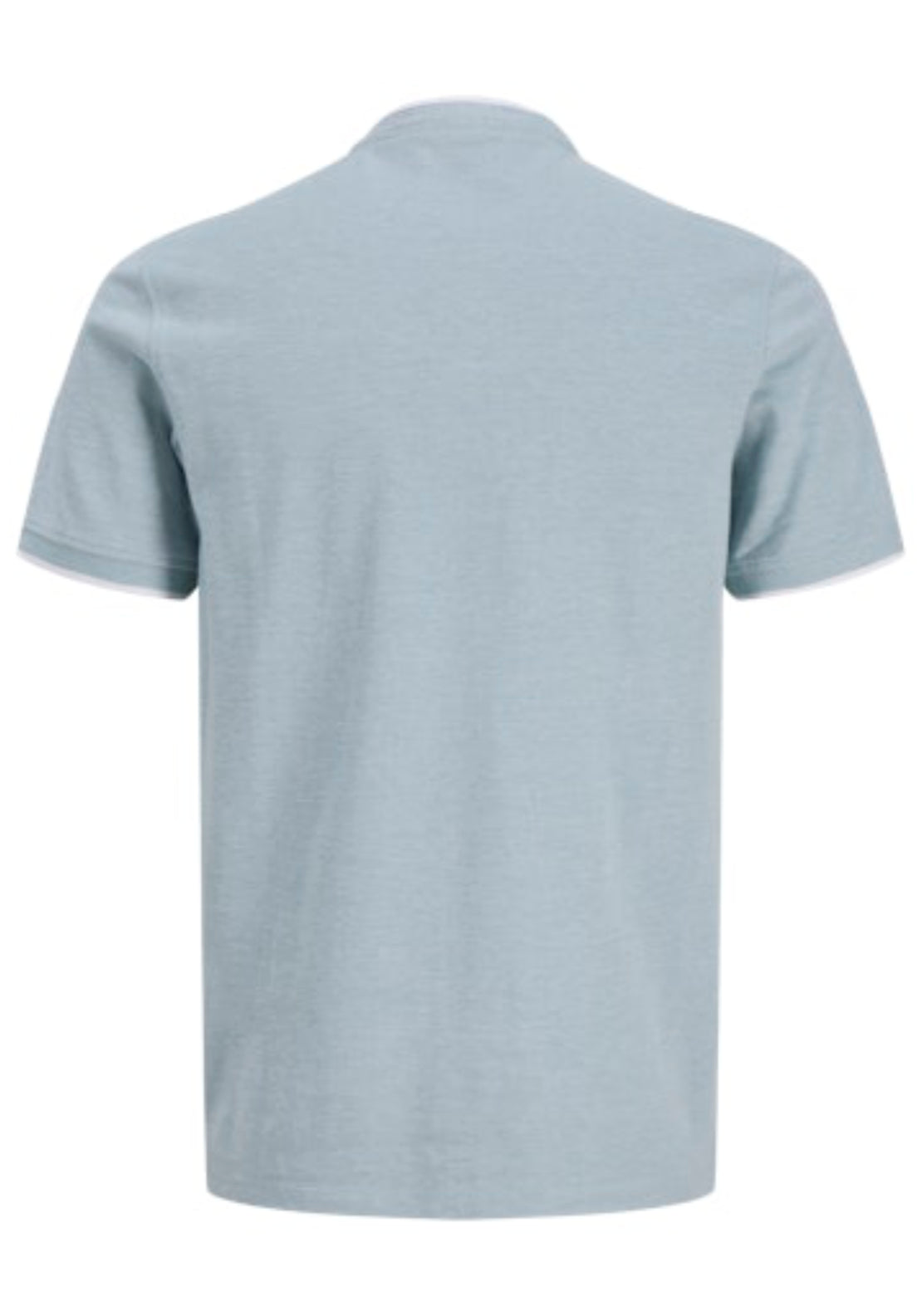 Jack & Jones Casual Plain Polo Shirt - Blue 8 Shaws Department Stores