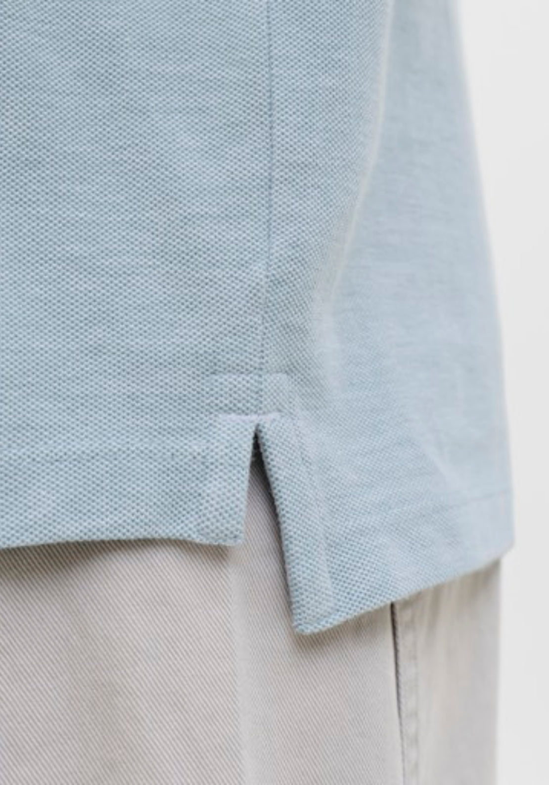 Jack & Jones Casual Plain Polo Shirt - Blue 5 Shaws Department Stores