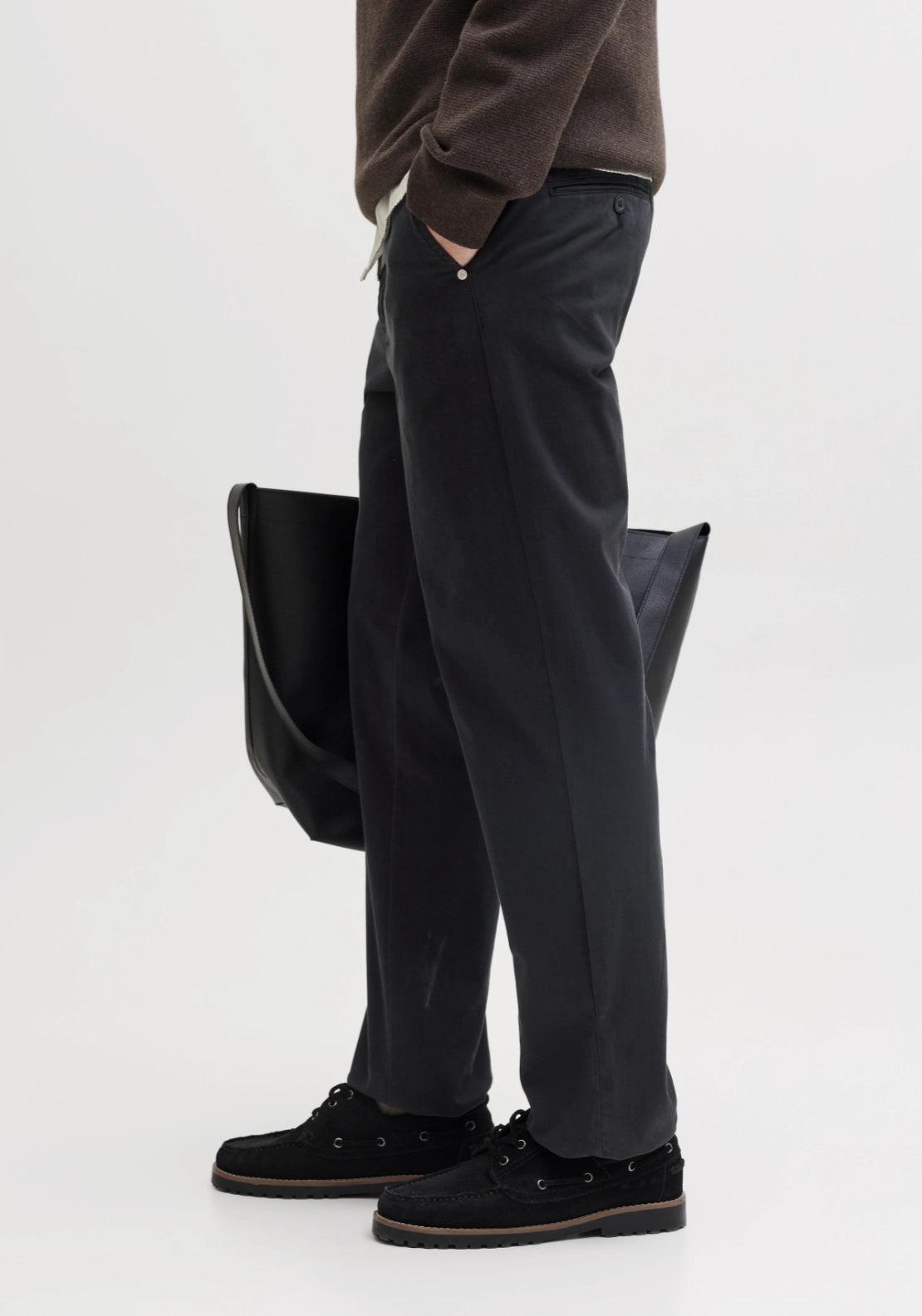 Regular Fit Timeless Chinos - Black