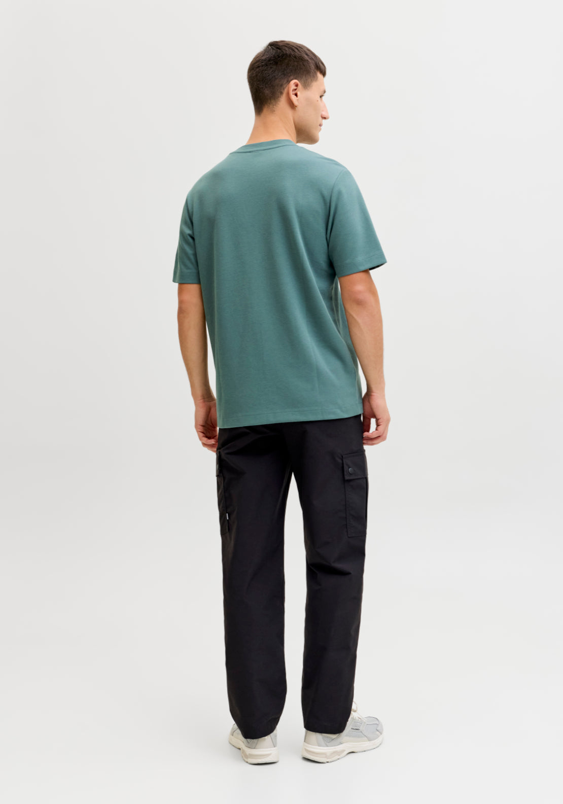 Jack & Jones Short Sleeve T-Shirt - North Atlantic 2 Shaws Department Stores