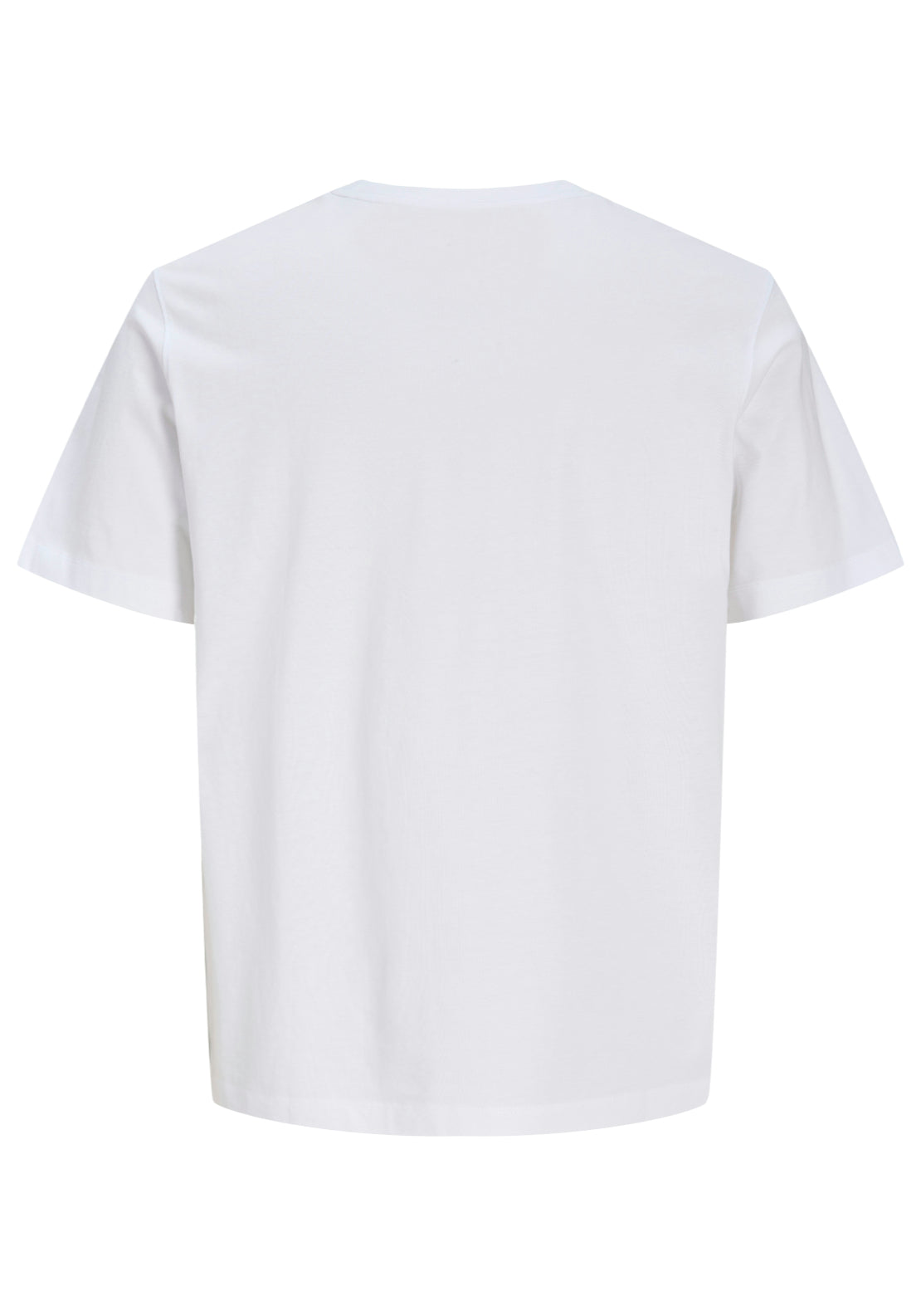 Jack & Jones Short Sleeve Branded Cotton T-Shirt - White 8 Shaws Department Stores