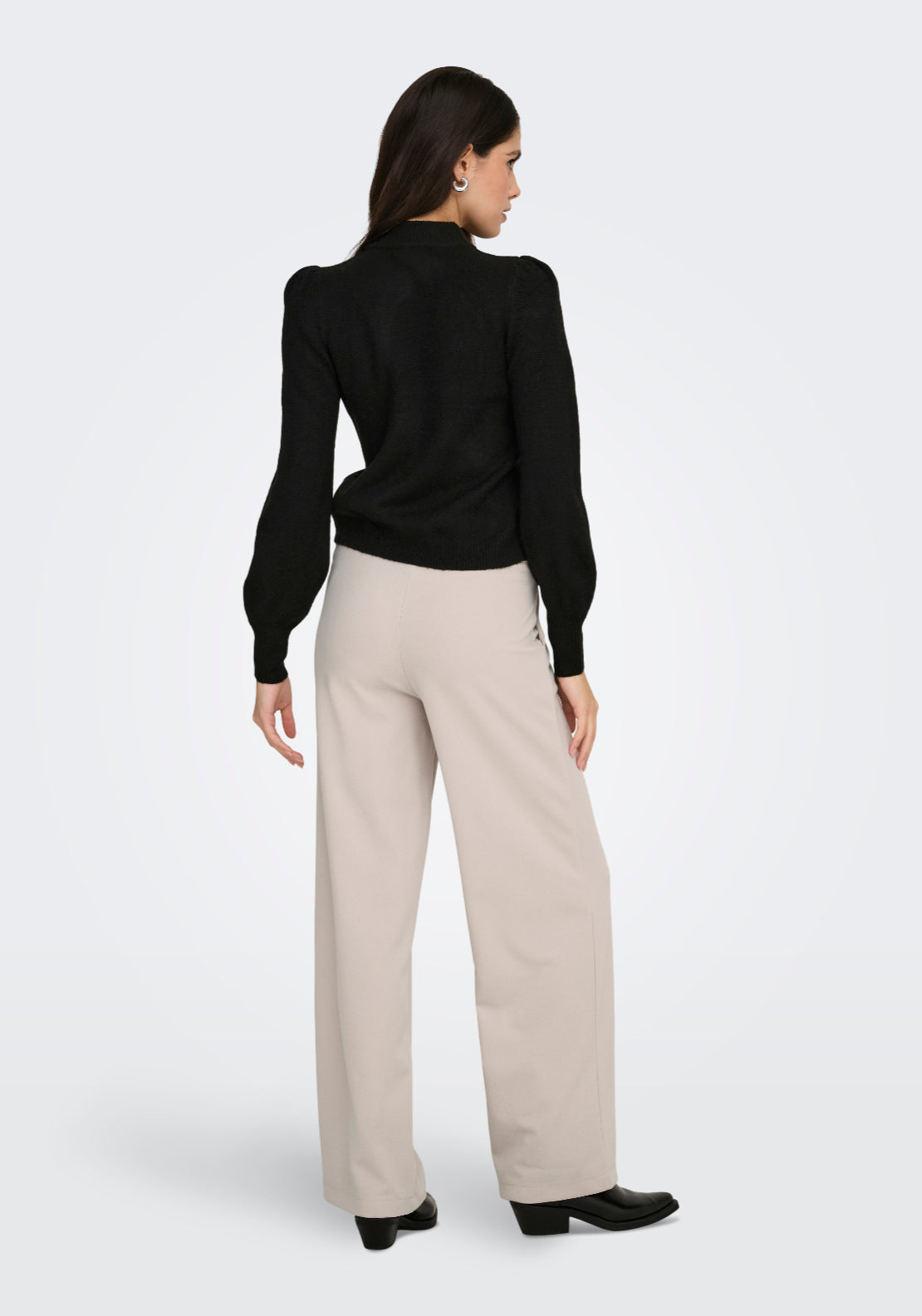 Jdy Geggo Wide Pant - Grey 2 Shaws Department Stores