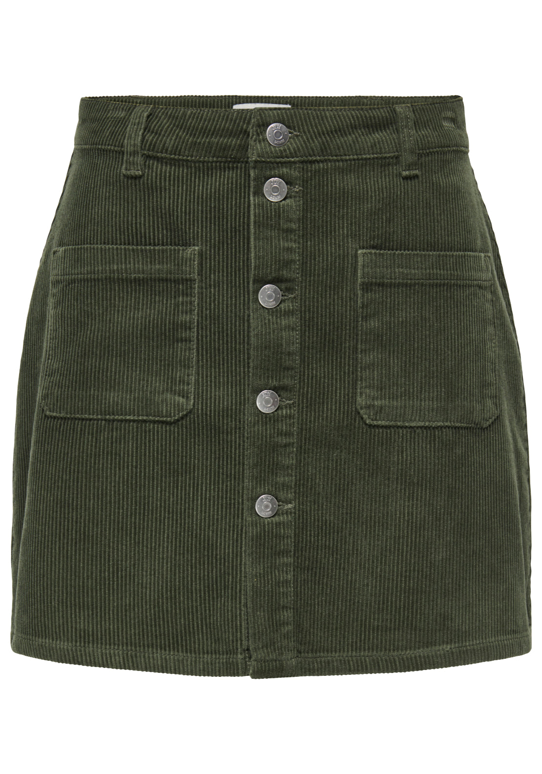 Jdy Shiraz Corduroy Skirt - Forest Night 5 Shaws Department Stores