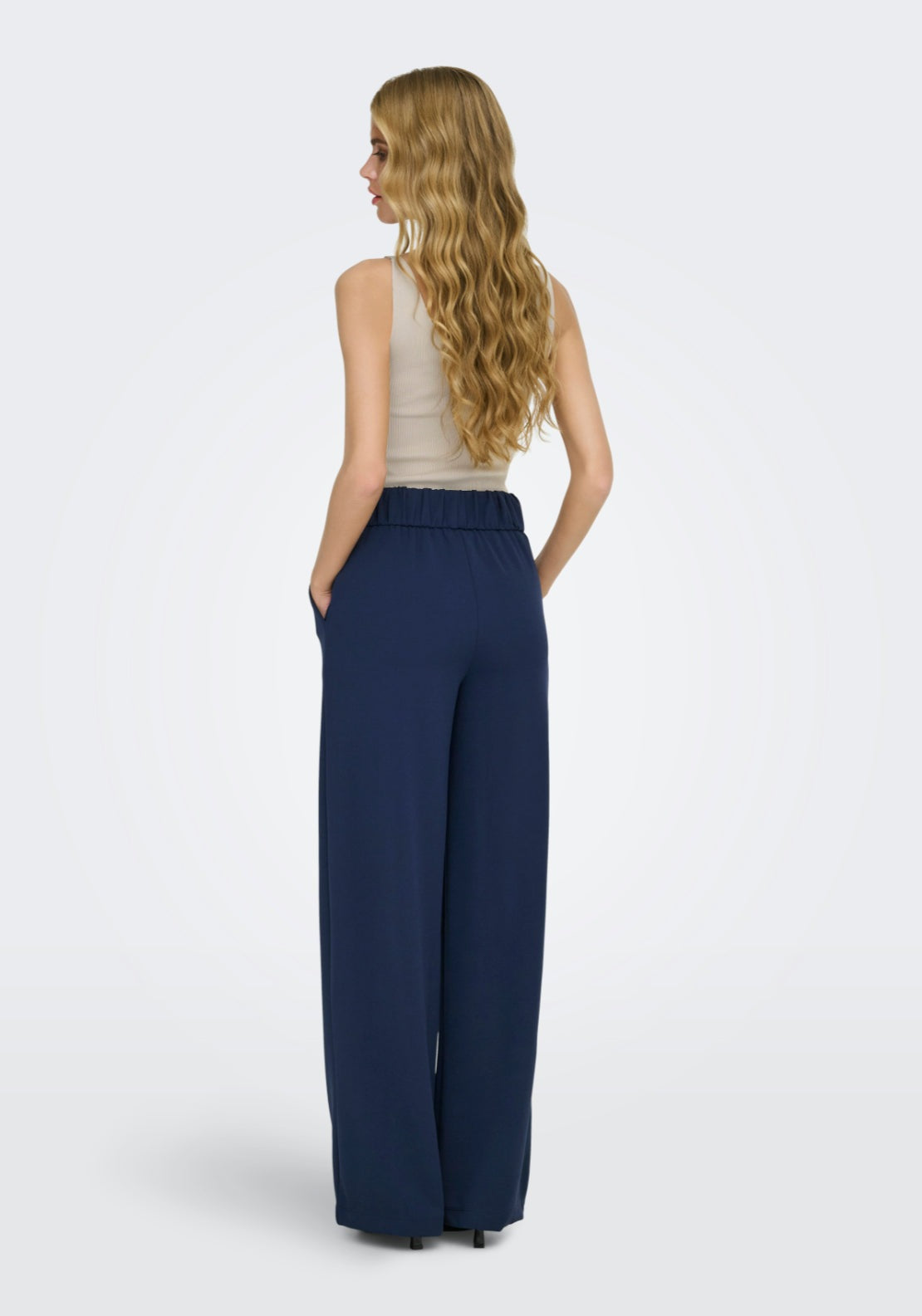 Jdy Geggo Life Long Trousers - Black 2 Shaws Department Stores