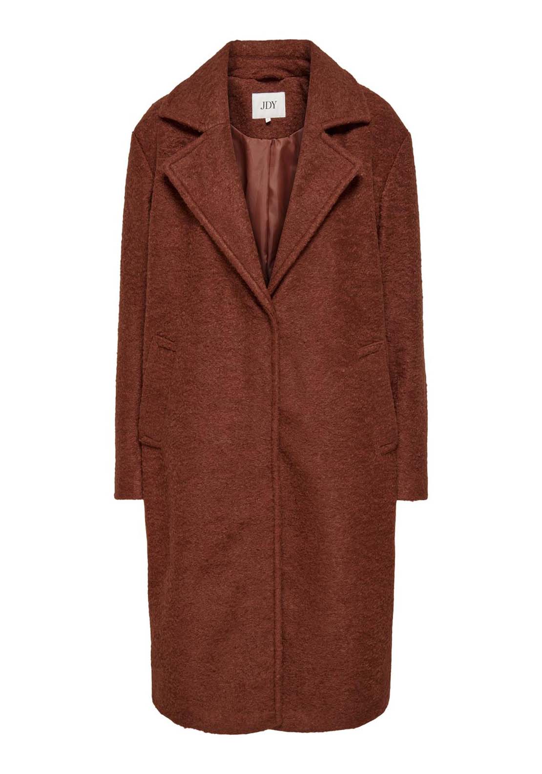Jdy Coat - Roasted Russet 1 Shaws Department Stores