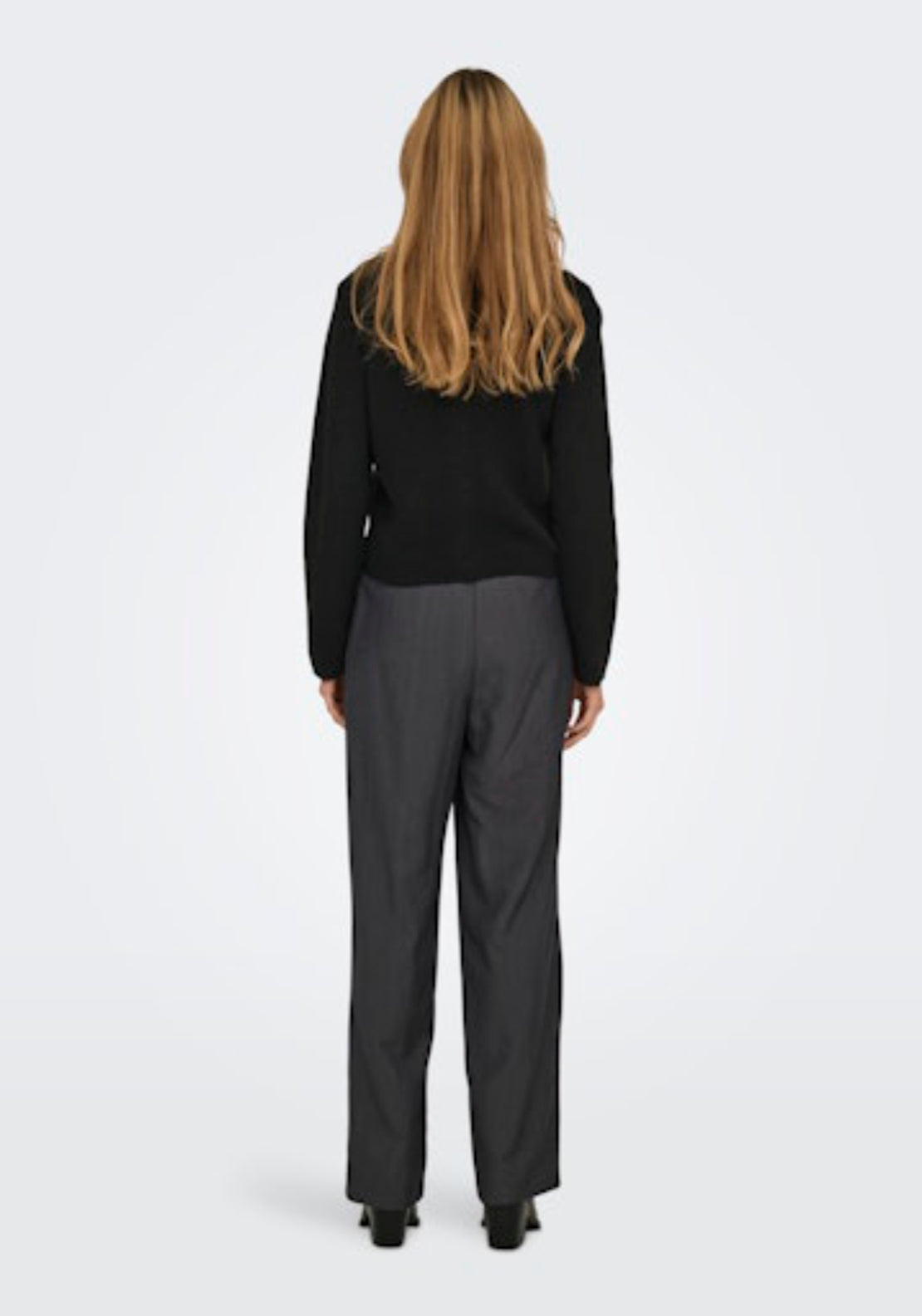 Kim Long Sleeve Button Cardigan - Black