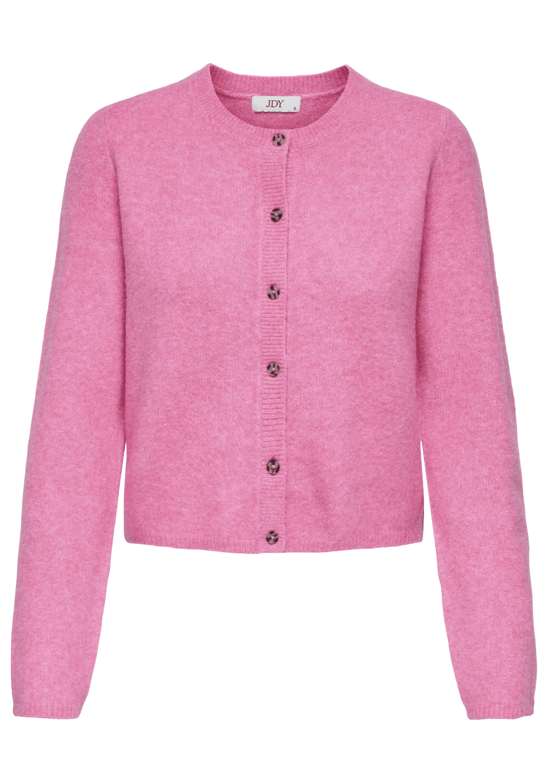 Chloe Long Sleeve Cardigan - Pink Cosmos Melange