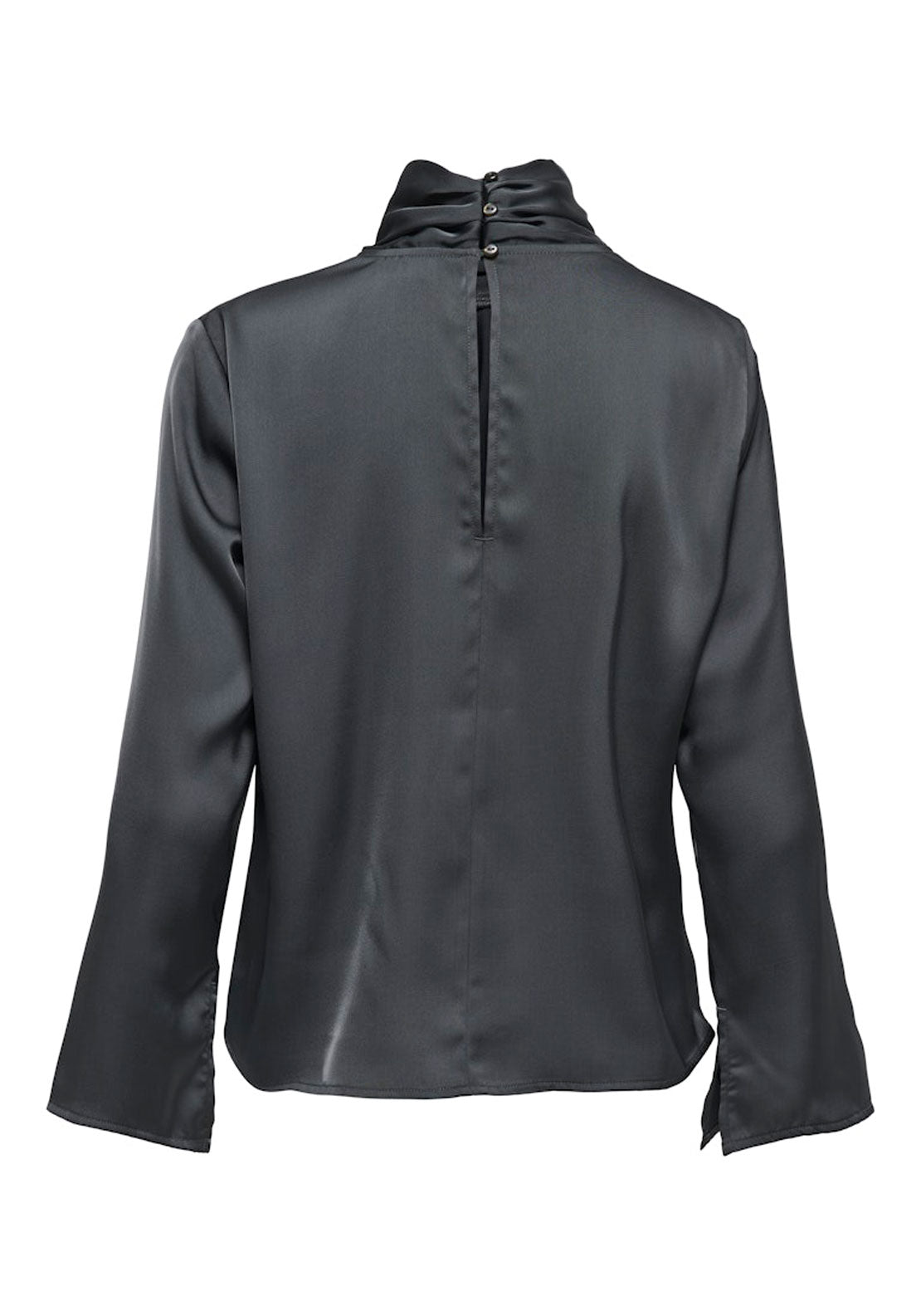 Jdy Long Sleeve High Neck Top - Brown 2 Shaws Department Stores