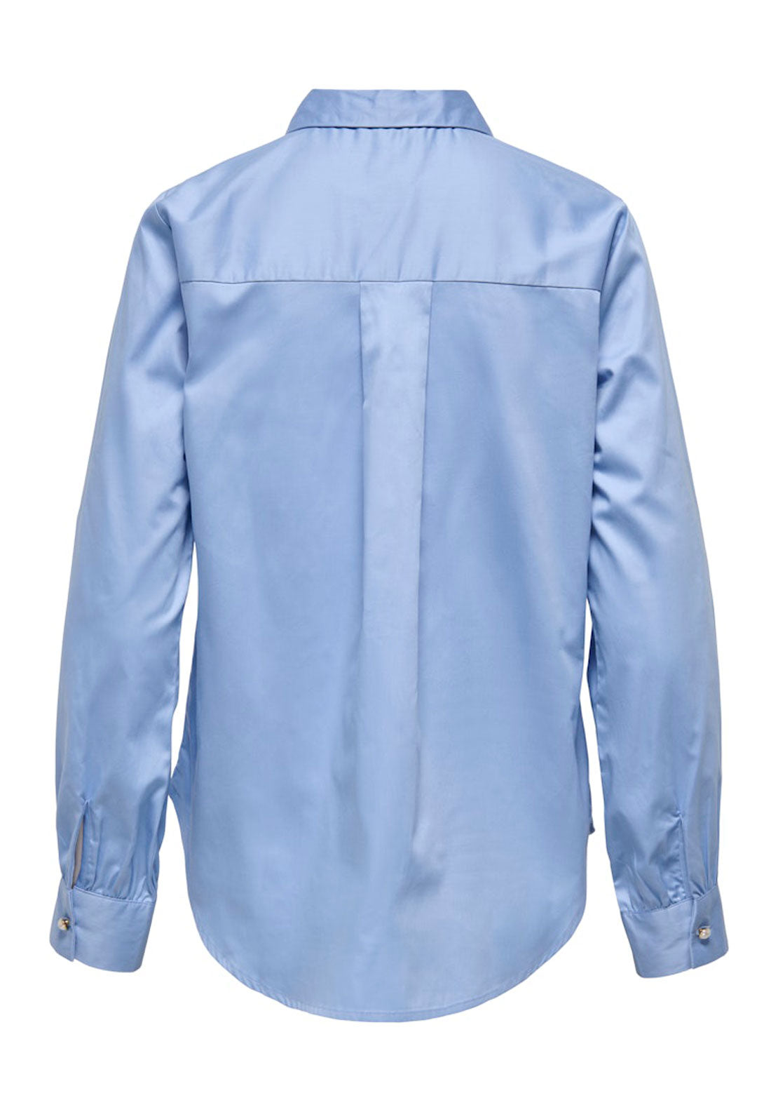 Jdy Long Sleeve Pearl Shirt - Provence 2 Shaws Department Stores