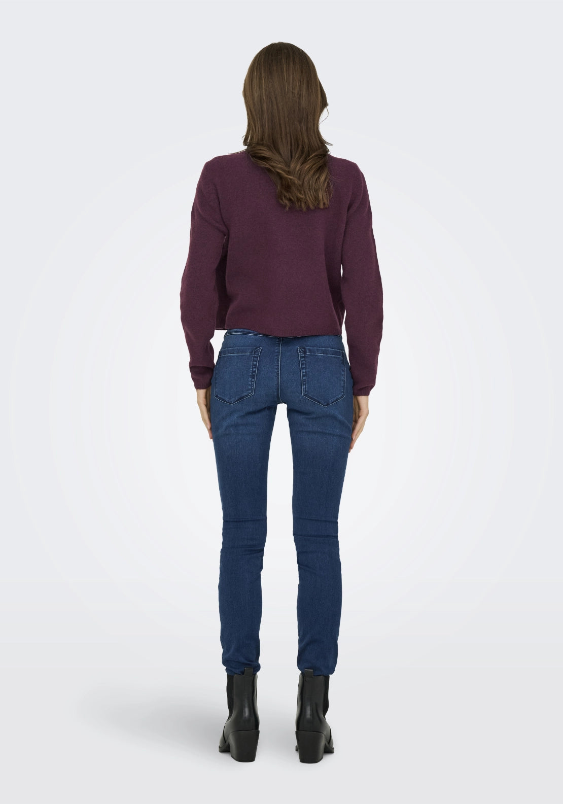 Chloe Long Sleeve Cardigan - Winetasting Melange