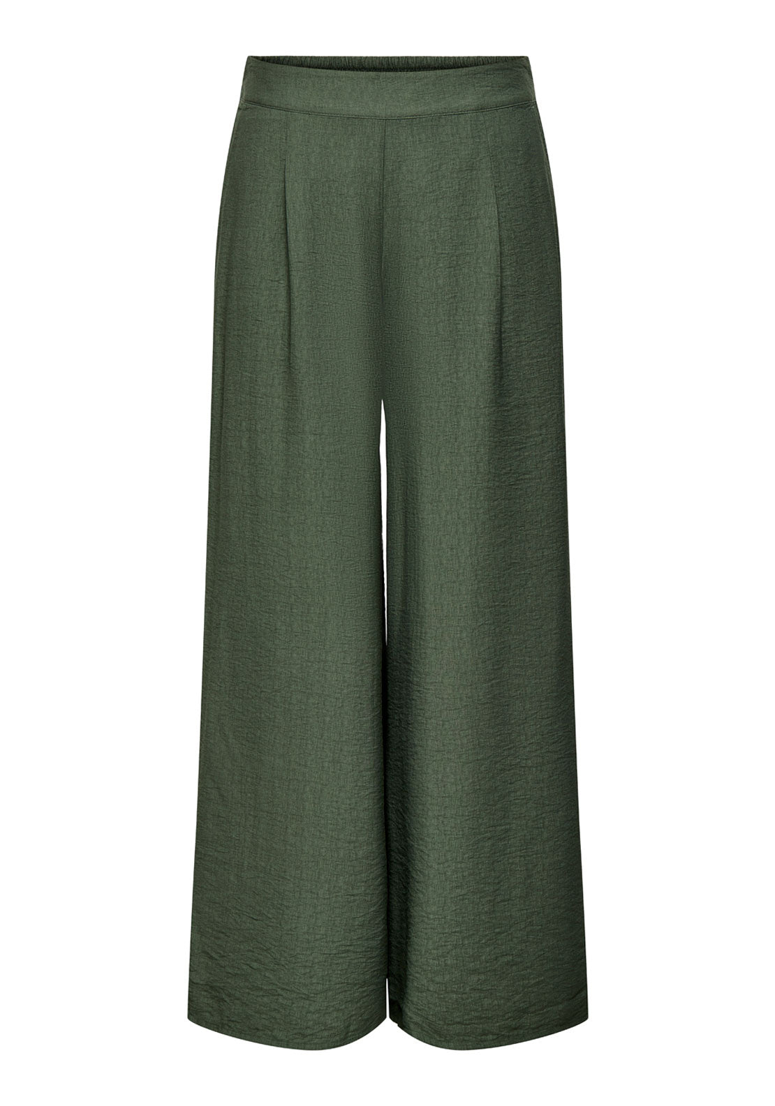 Jdy Pepper Medium Waist Palazzo Pant - Thyme 6 Shaws Department Stores