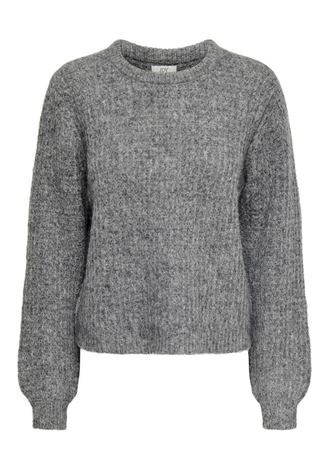 Jdy Long Sleeve Pullover - Grey 1 Shaws Department Stores