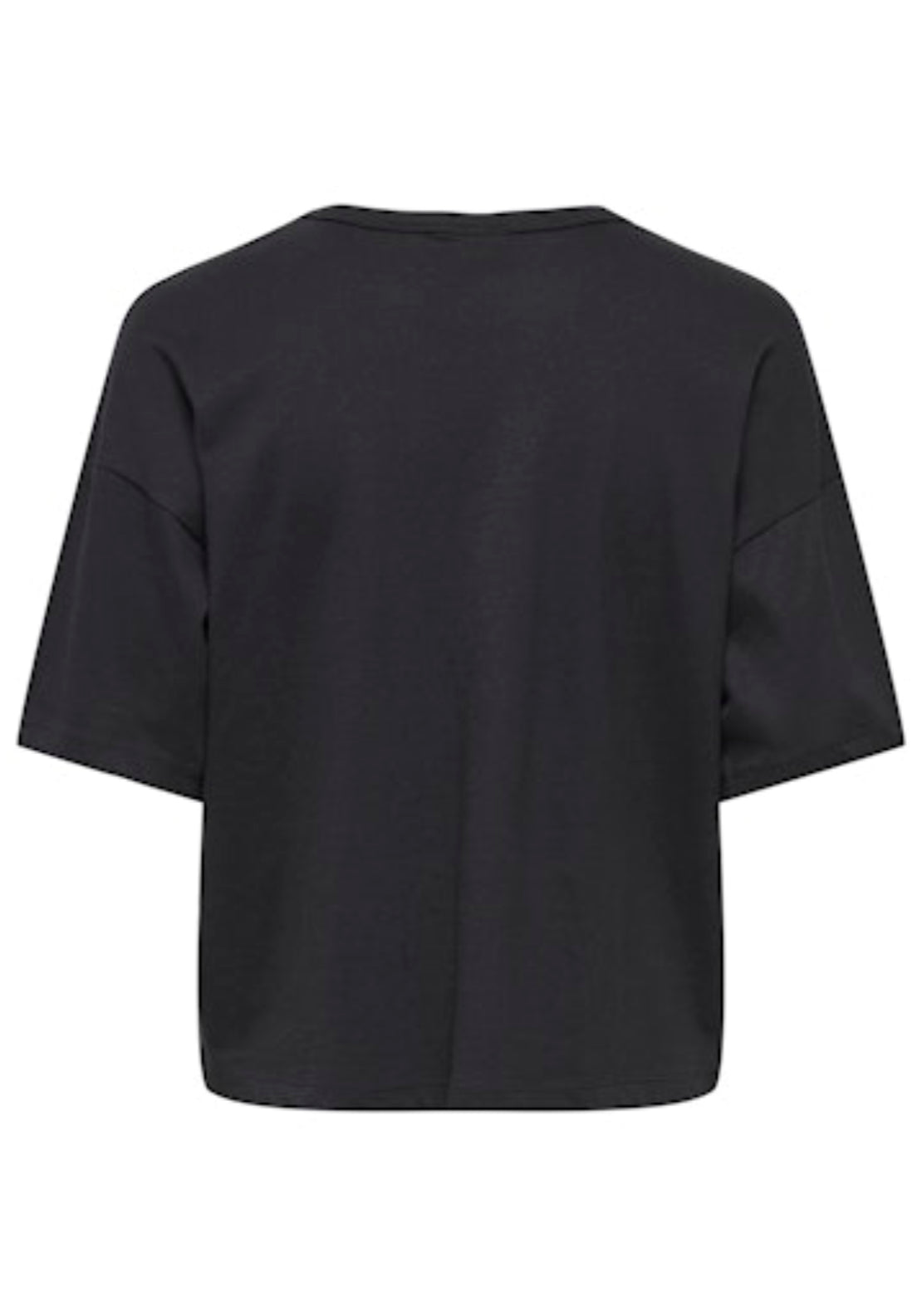 Jdy Cally Life Short Sleeve Top - Black/white Flower 6 Shaws Department Stores