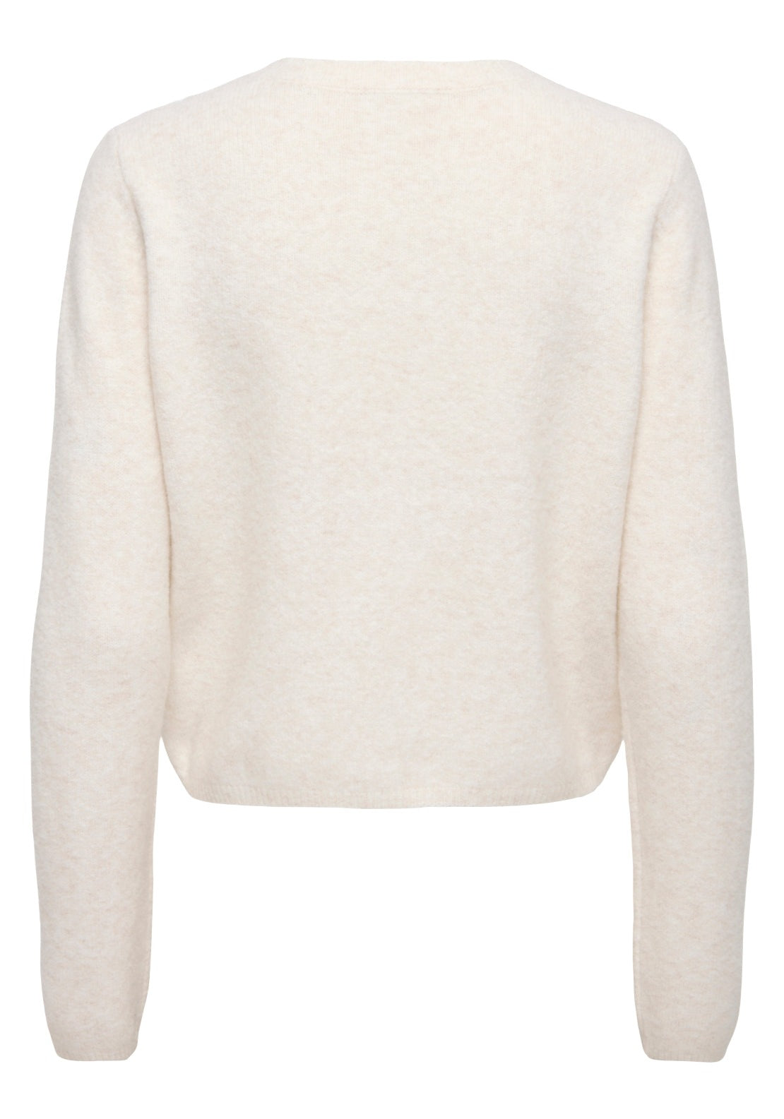 Jdy Chloe Long Sleeve Cardigan - Birch Melange 6 Shaws Department Stores