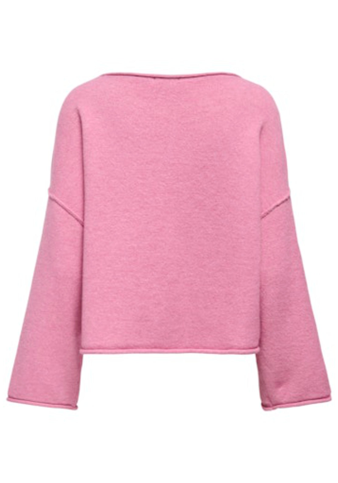 Rue Life Long Sleeve Boat Neck Pullover - Cashmere Rose