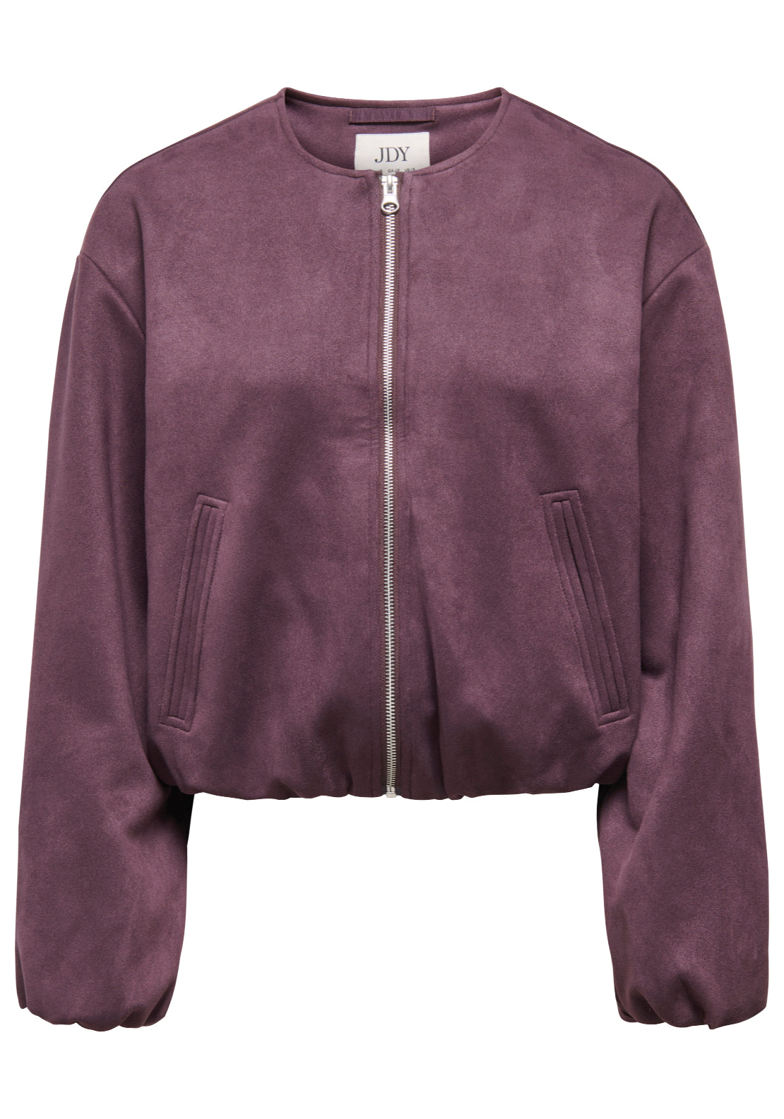 Jdy Nia Faux Suede Balloon Jacket - Huckleberry 1 Shaws Department Stores