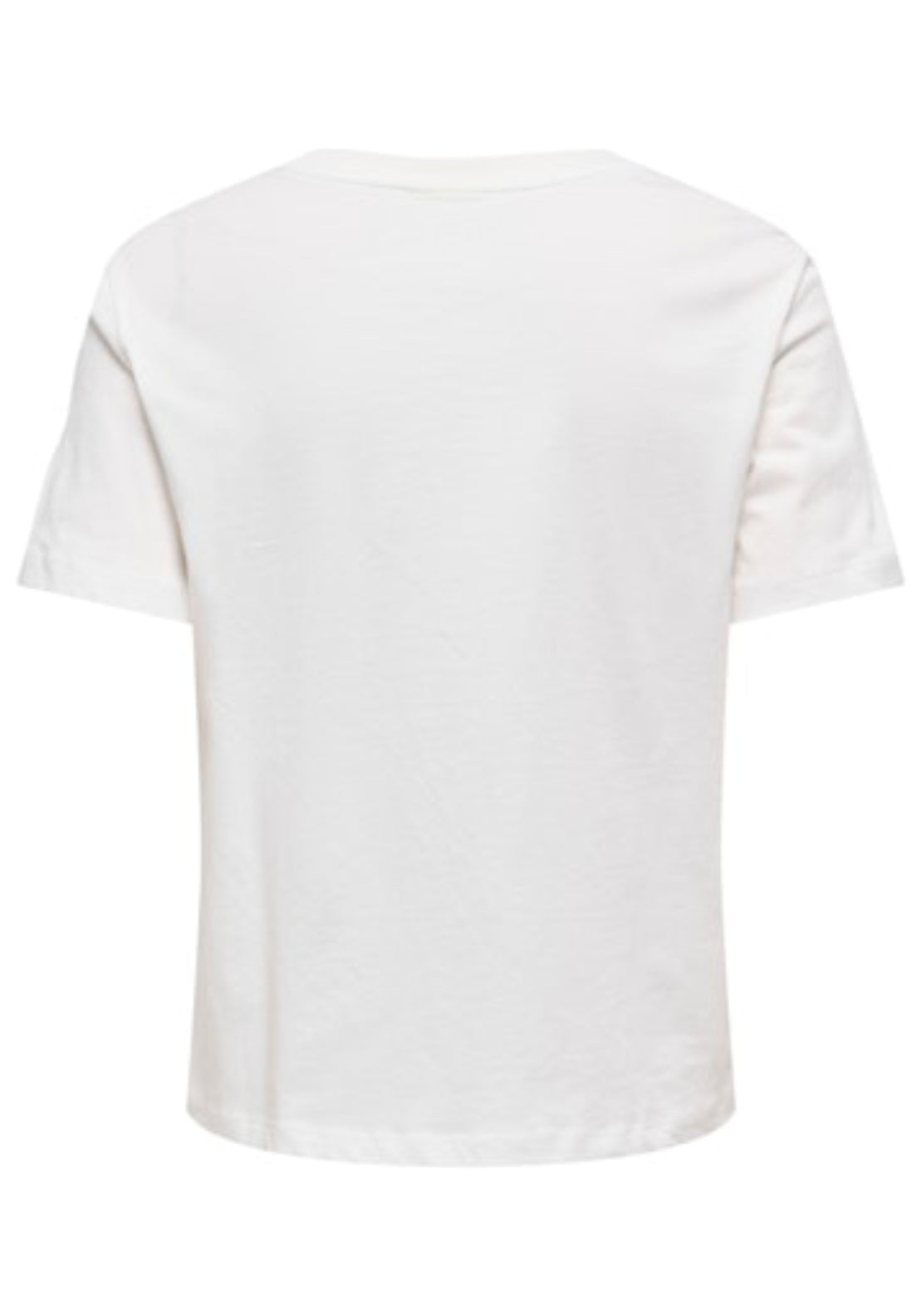 Lima Short Sleeve Print T-Shirt - Cloud Dancer Vivid