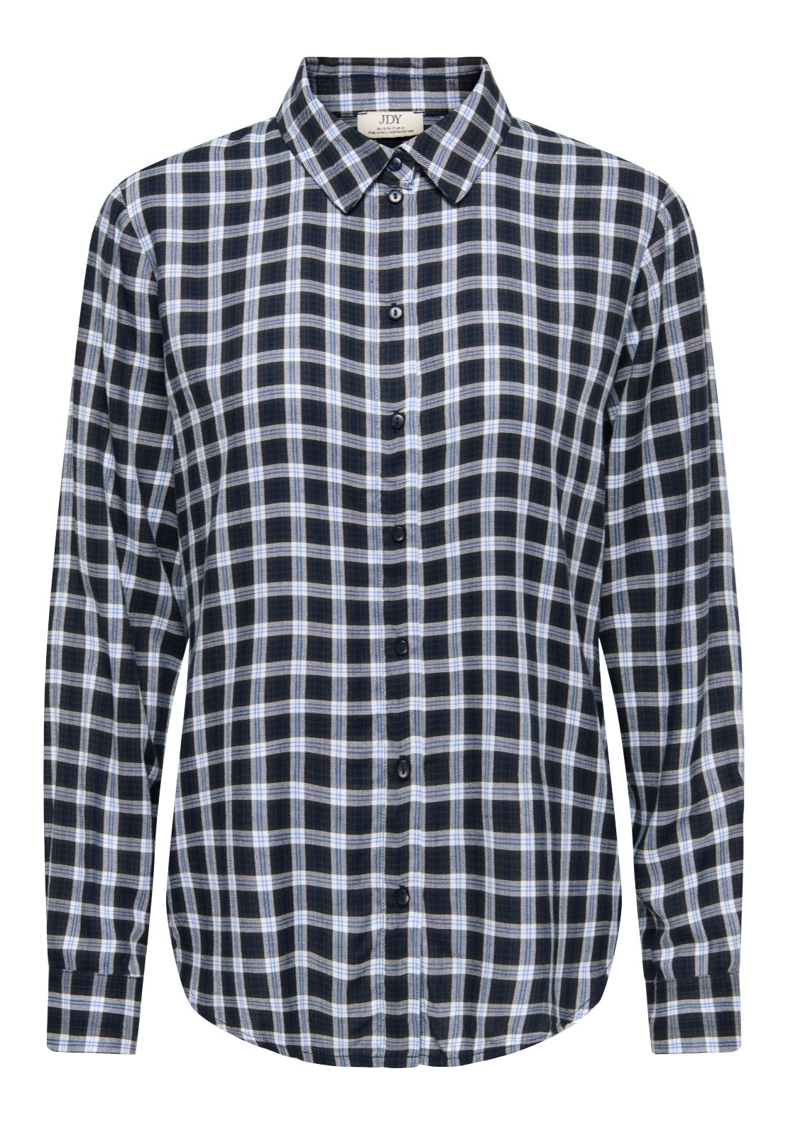 Jdy Stay Long Sleeve Shirt - Black/white 1 Shaws Department Stores