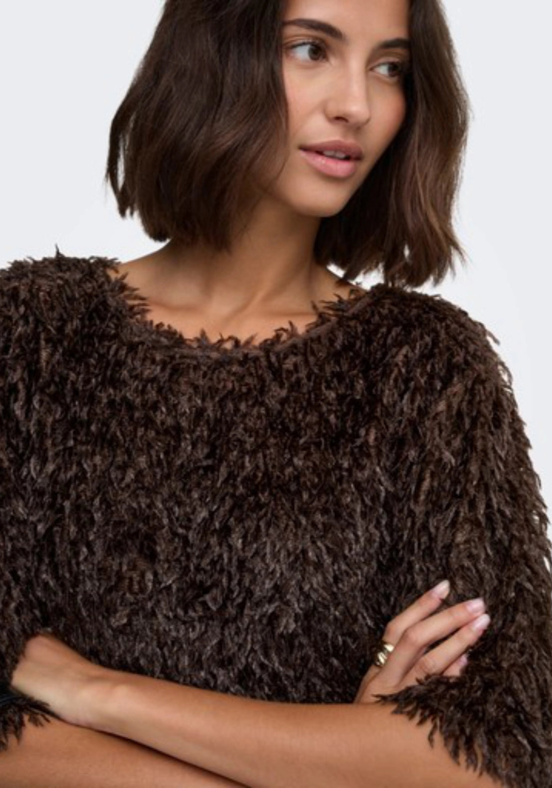 Marta Life Relaxed Oversized Top - Brown