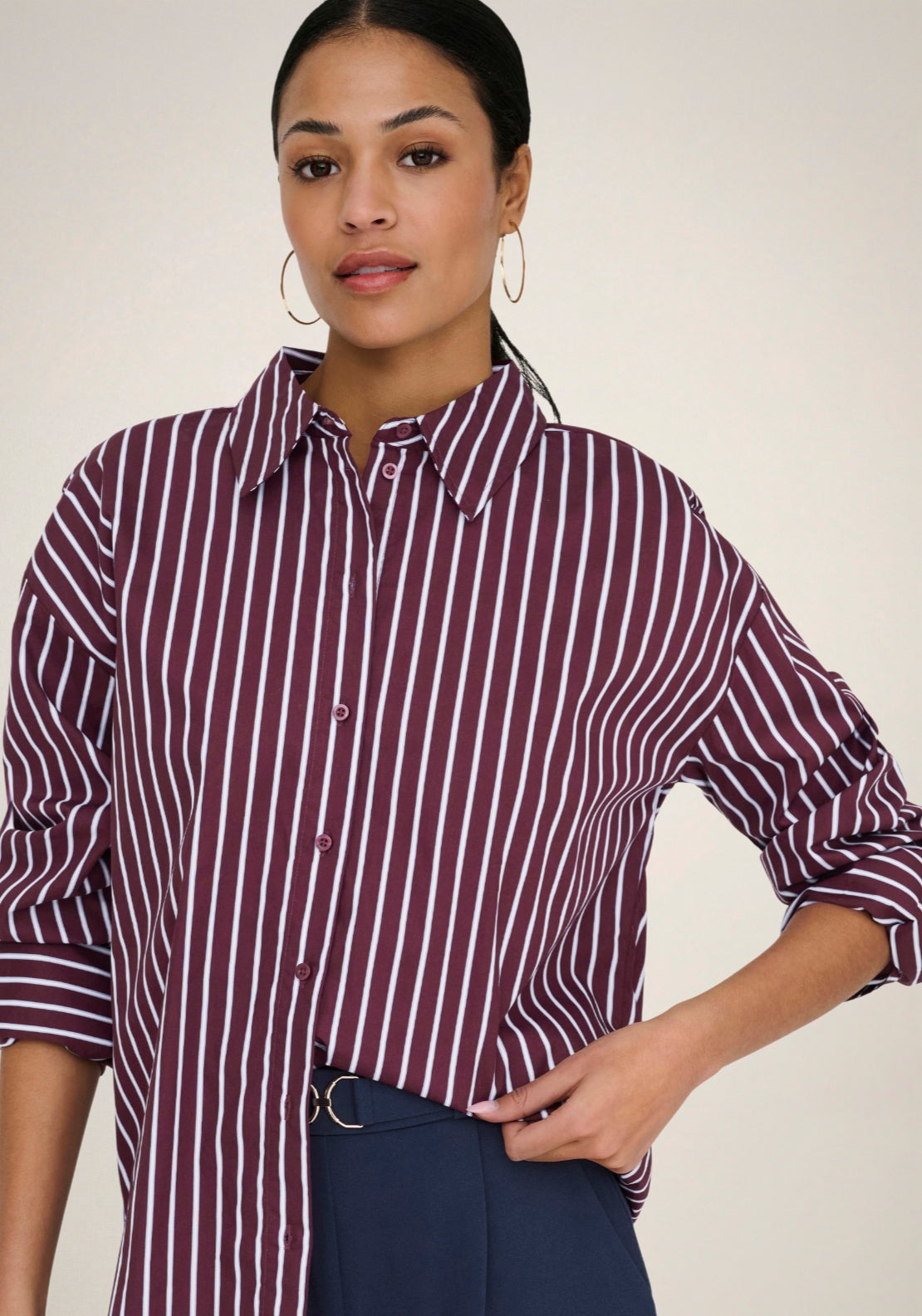 Jdy Serena Long Sleeve Shirt - Port Royale 4 Shaws Department Stores