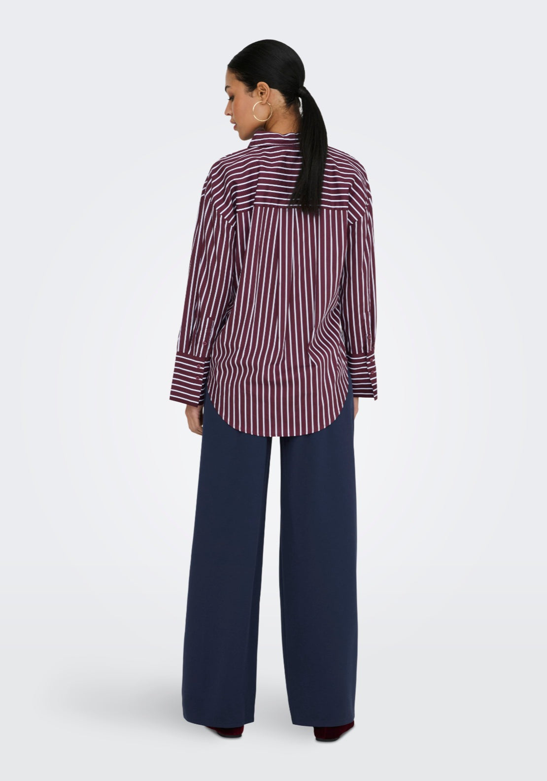 Jdy Serena Long Sleeve Shirt - Port Royale 2 Shaws Department Stores
