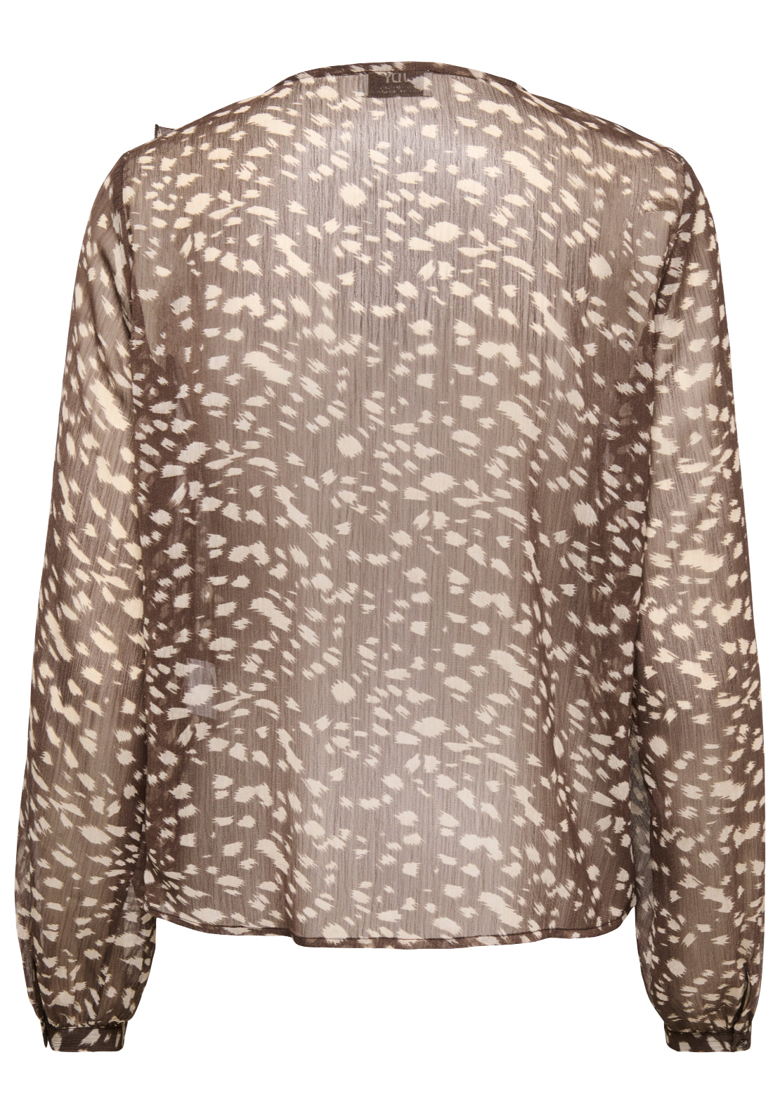 Jdy Sandra Long Sleeve Frill Top - Sassafras 2 Shaws Department Stores