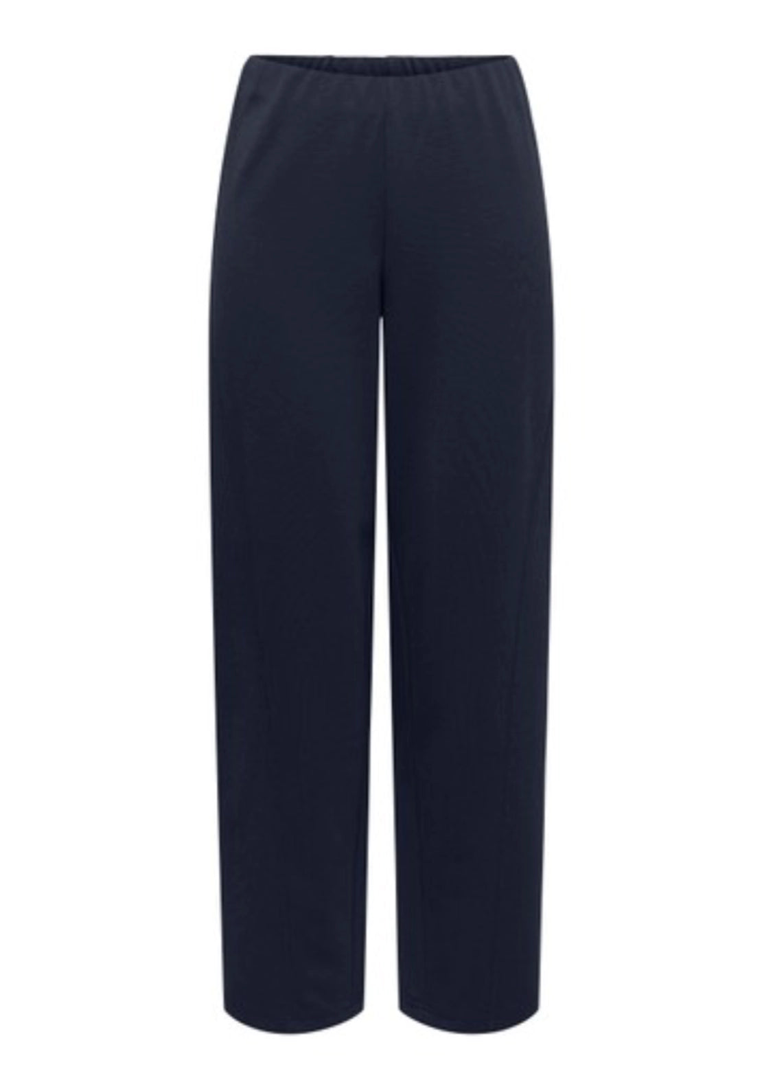 Jenna Pull Up Trousers - Sky Captain