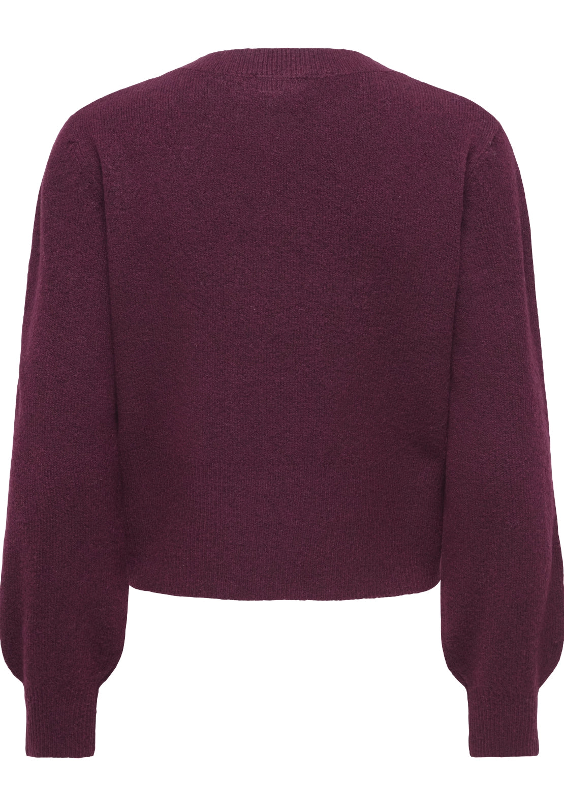Brilliant Life Long Sleeve Cardigan - Windsor Wine Melange