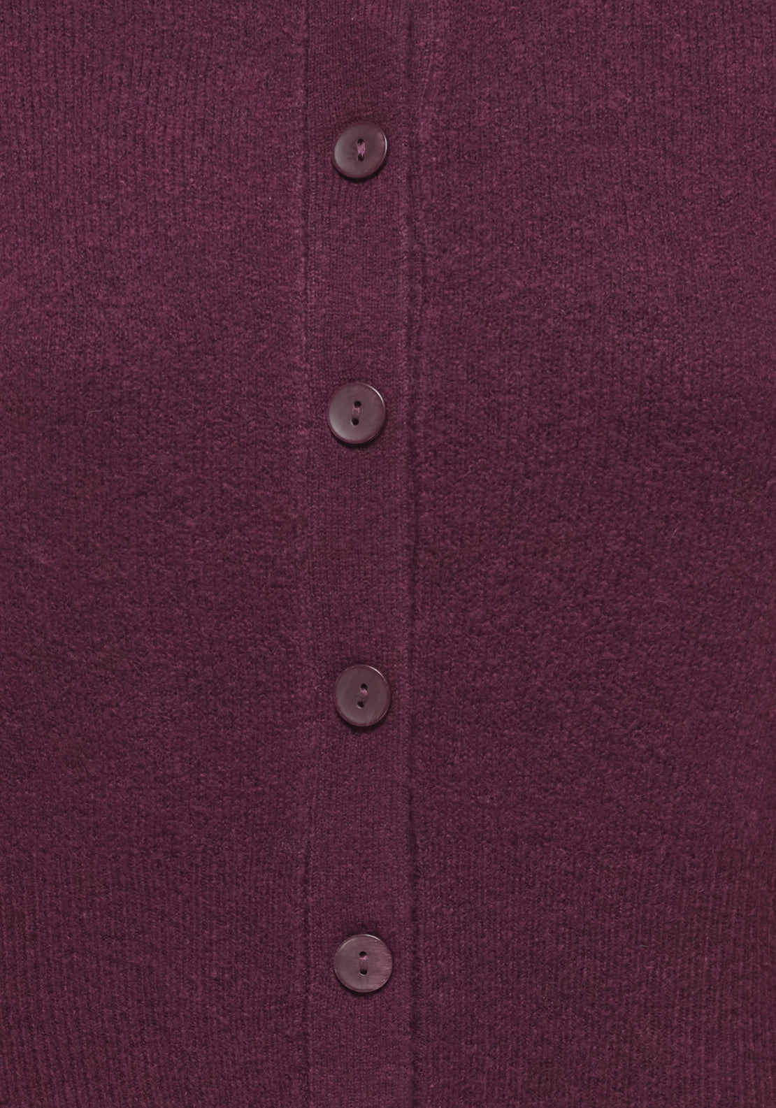 Brilliant Life Long Sleeve Cardigan - Windsor Wine Melange