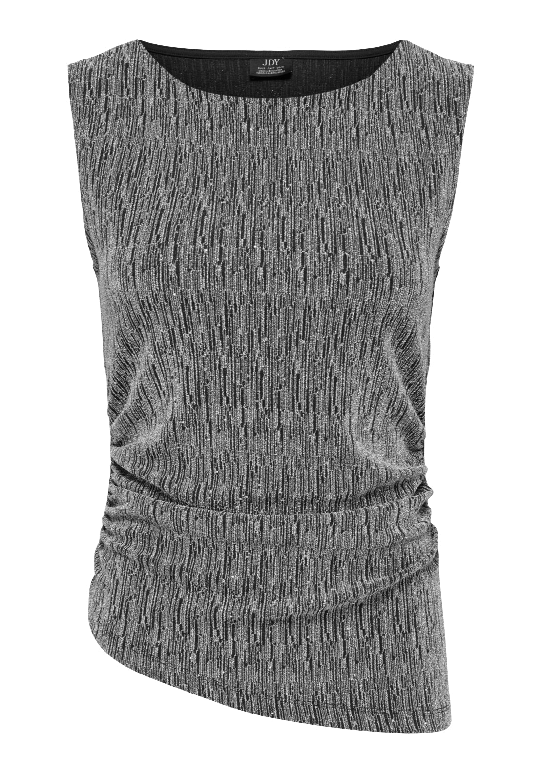 Jdy Kashmere Sleeveless Assymetric Top - Silver 1 Shaws Department Stores