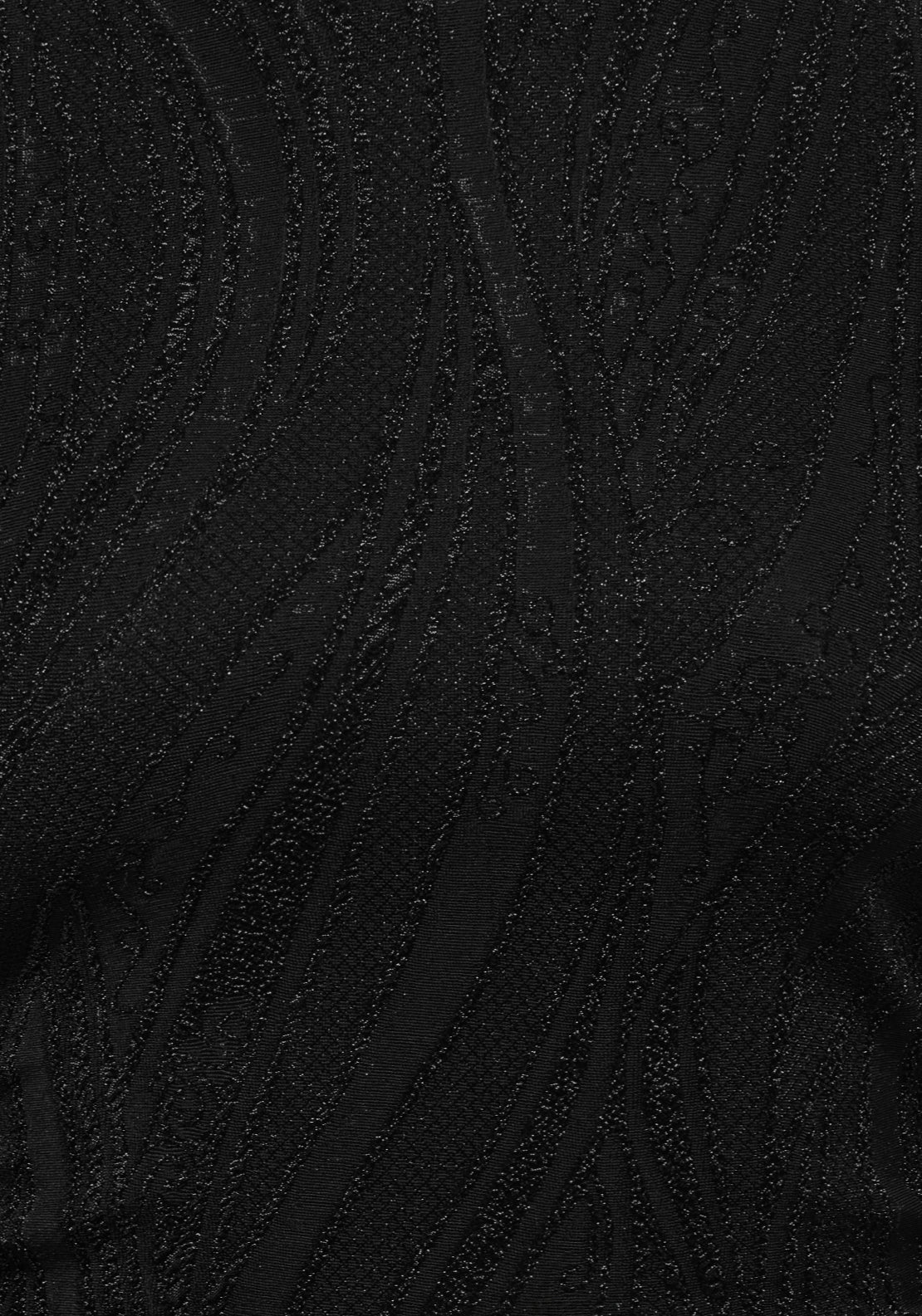 Jdy Kiwi Long Sleeve O-Neck Top - Black Silver Glitter 3 Shaws Department Stores